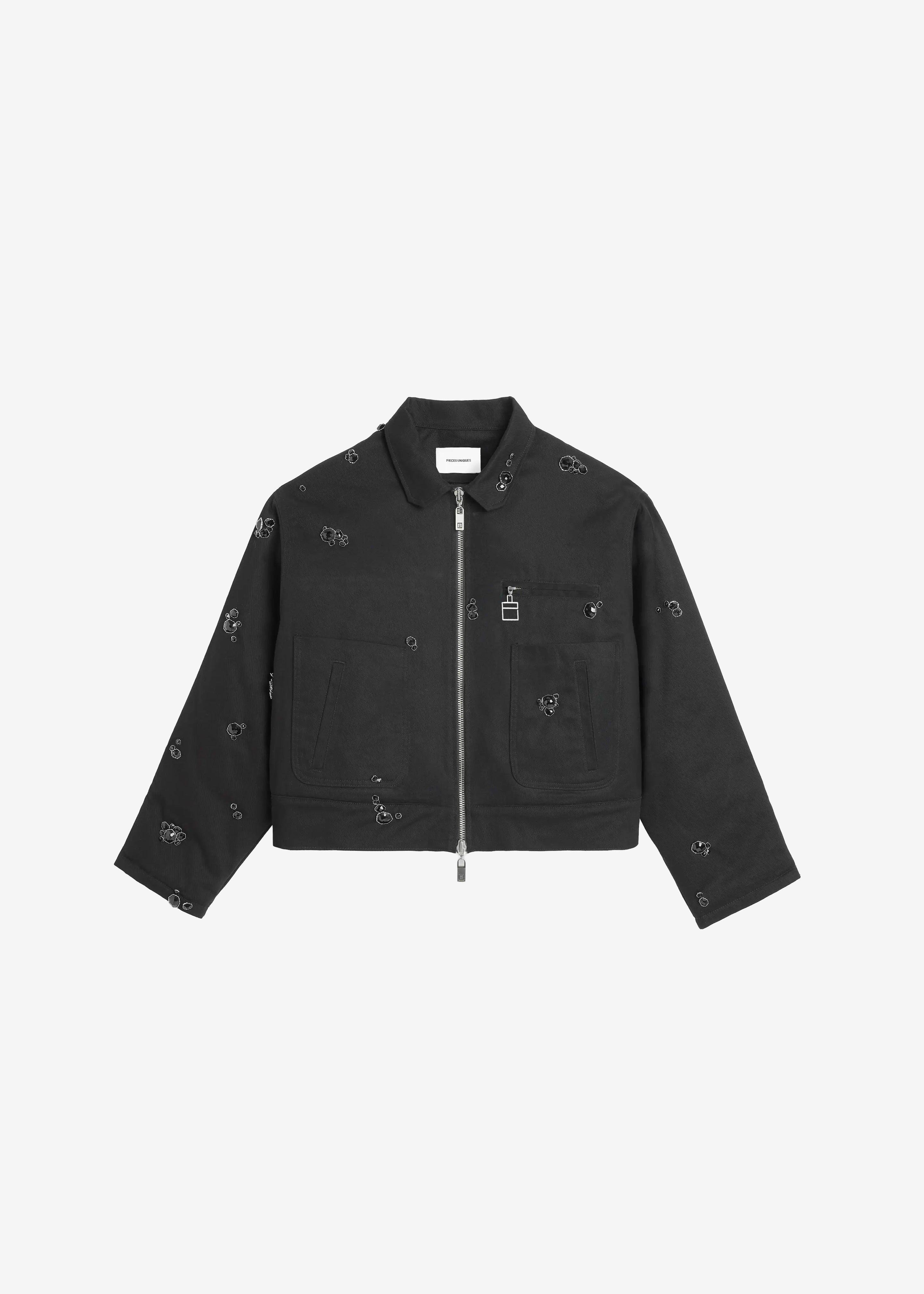 Pieces Uniques Onyx Workwear Jacket - Black - 7