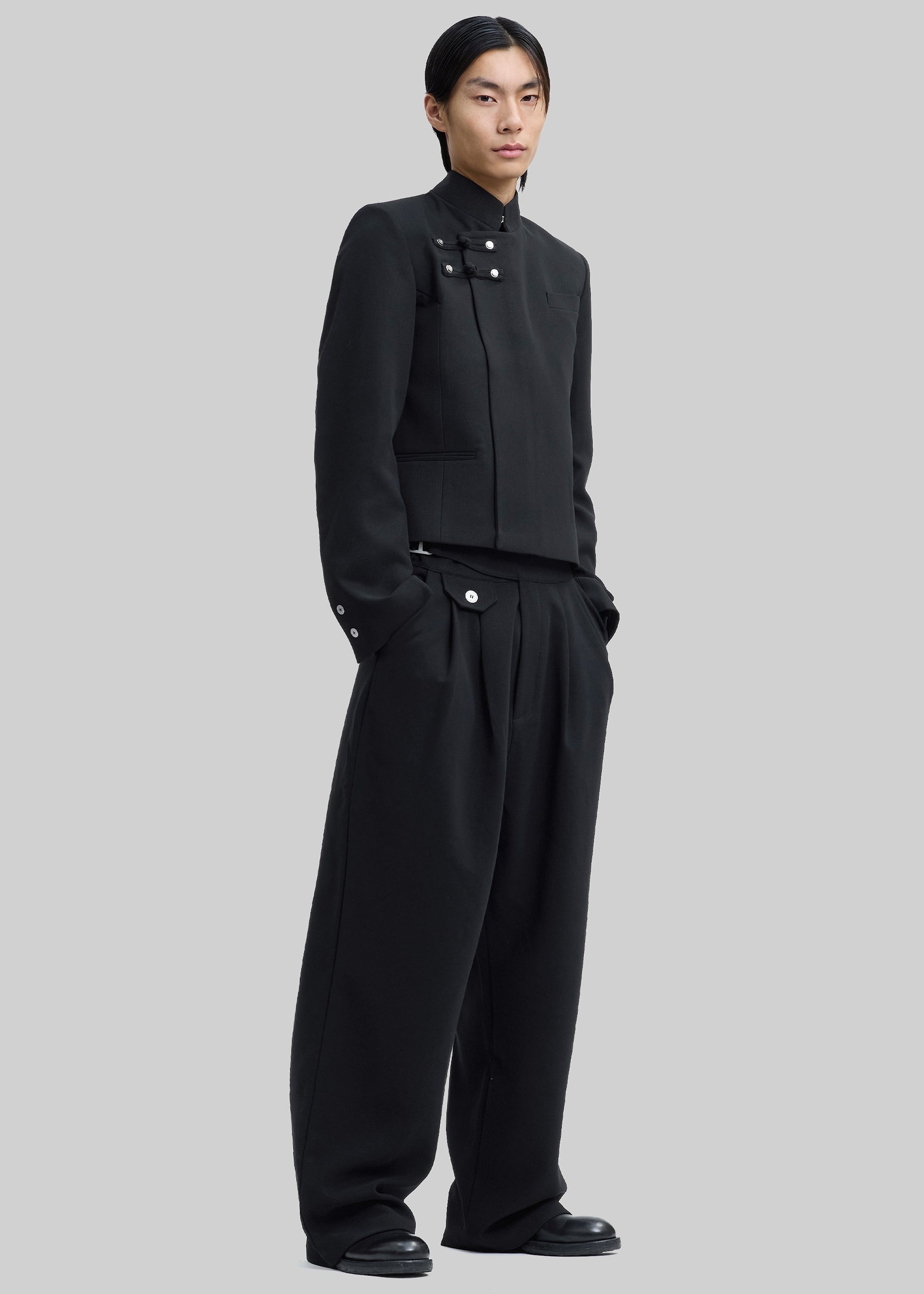 Shop the look image for Pieces Uniques Ma Gua Jacket - Black Onyx