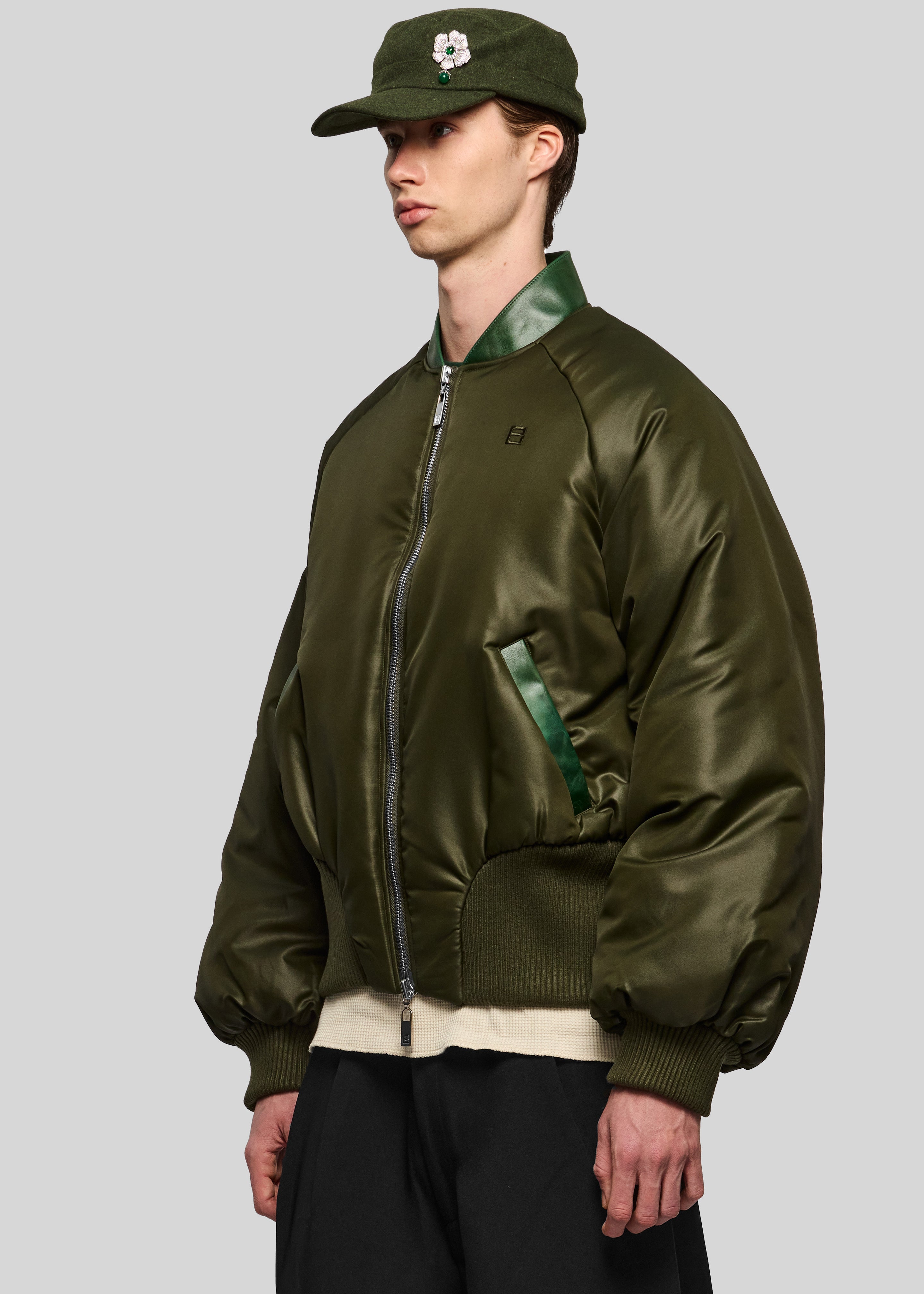 Pieces Uniques Le Bomber Nouh - Green - 10