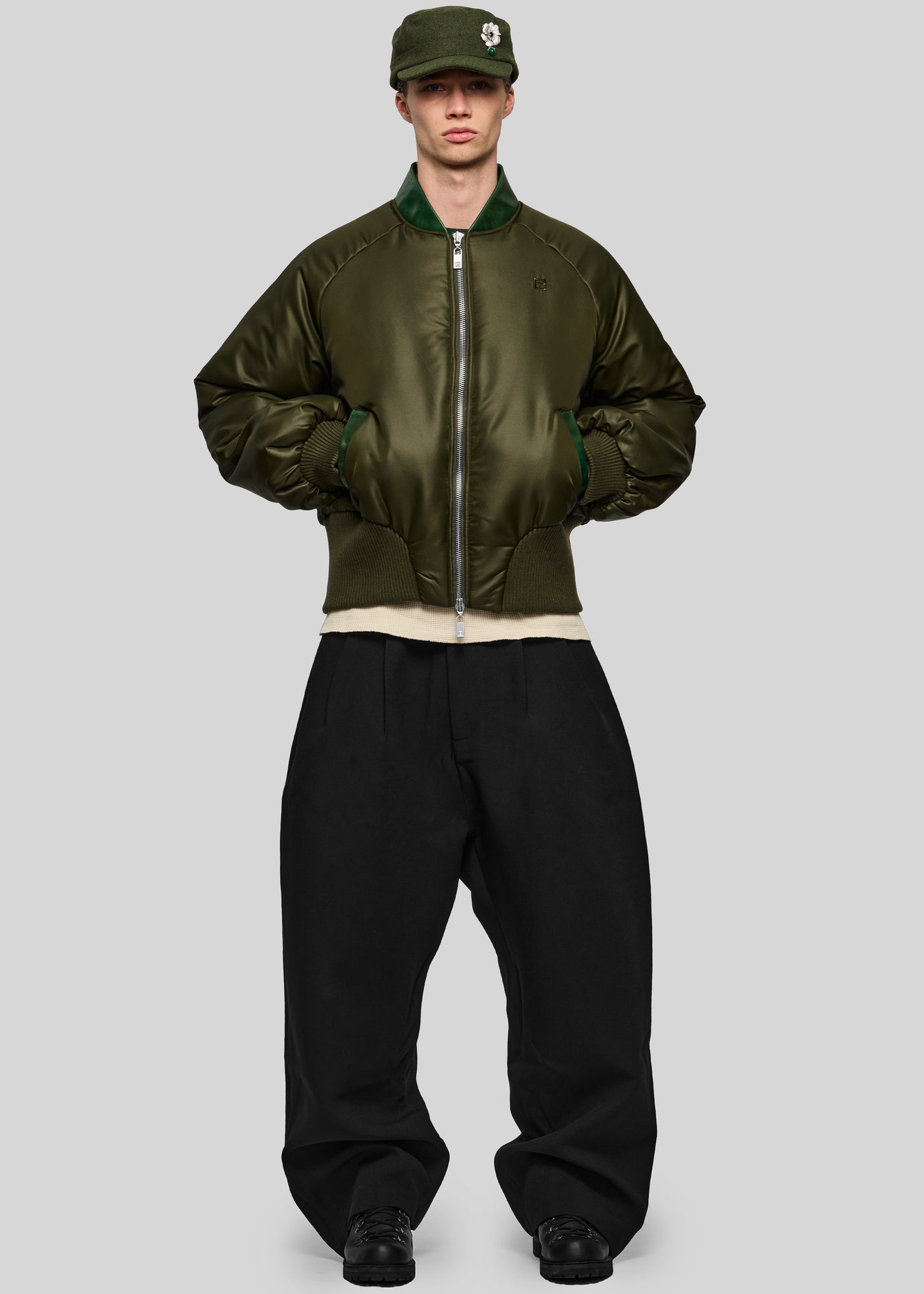 Pieces Uniques Le Bomber Nouh - Green - 1