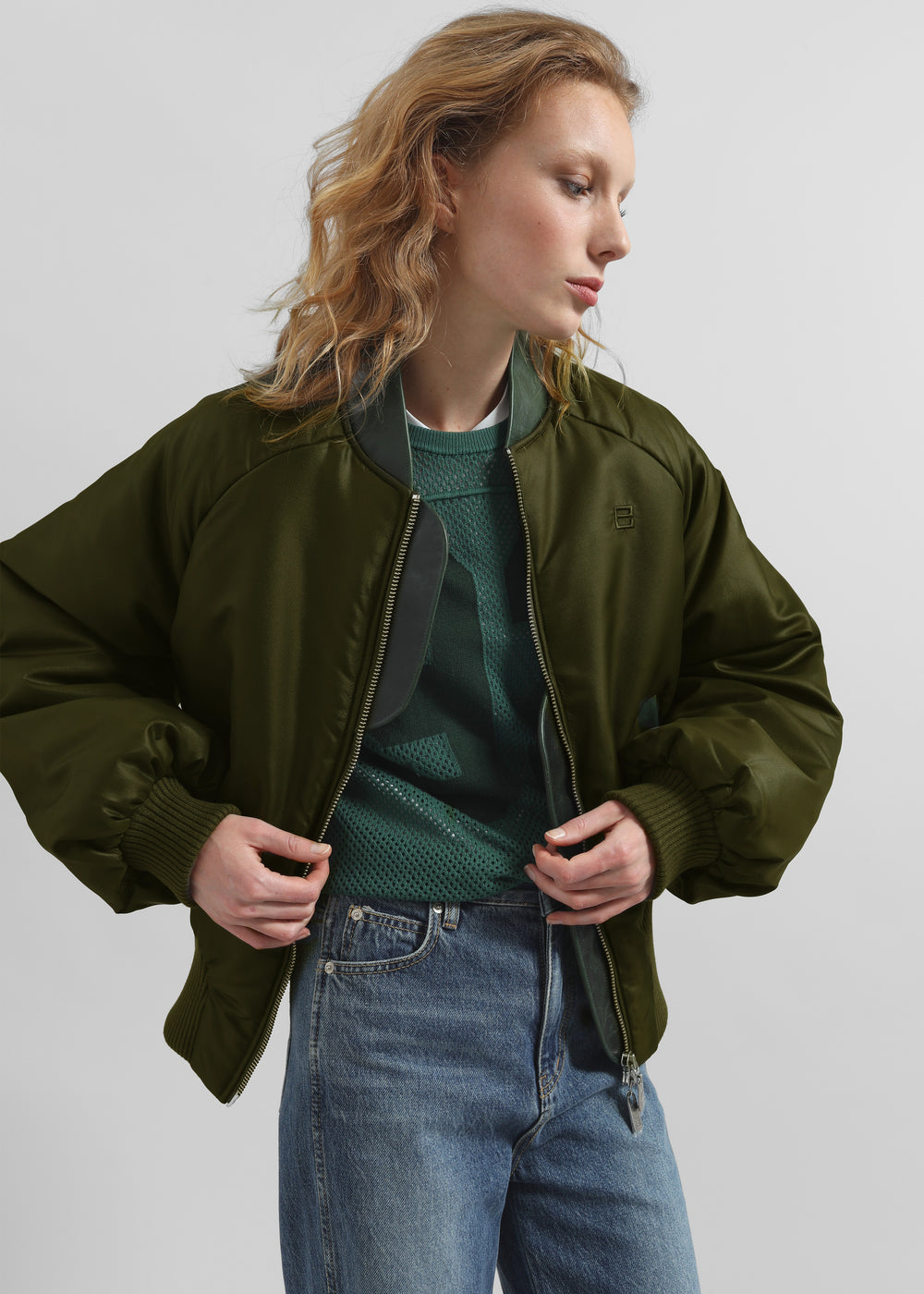 Pieces Uniques Le Bomber Nouh - Green - 1