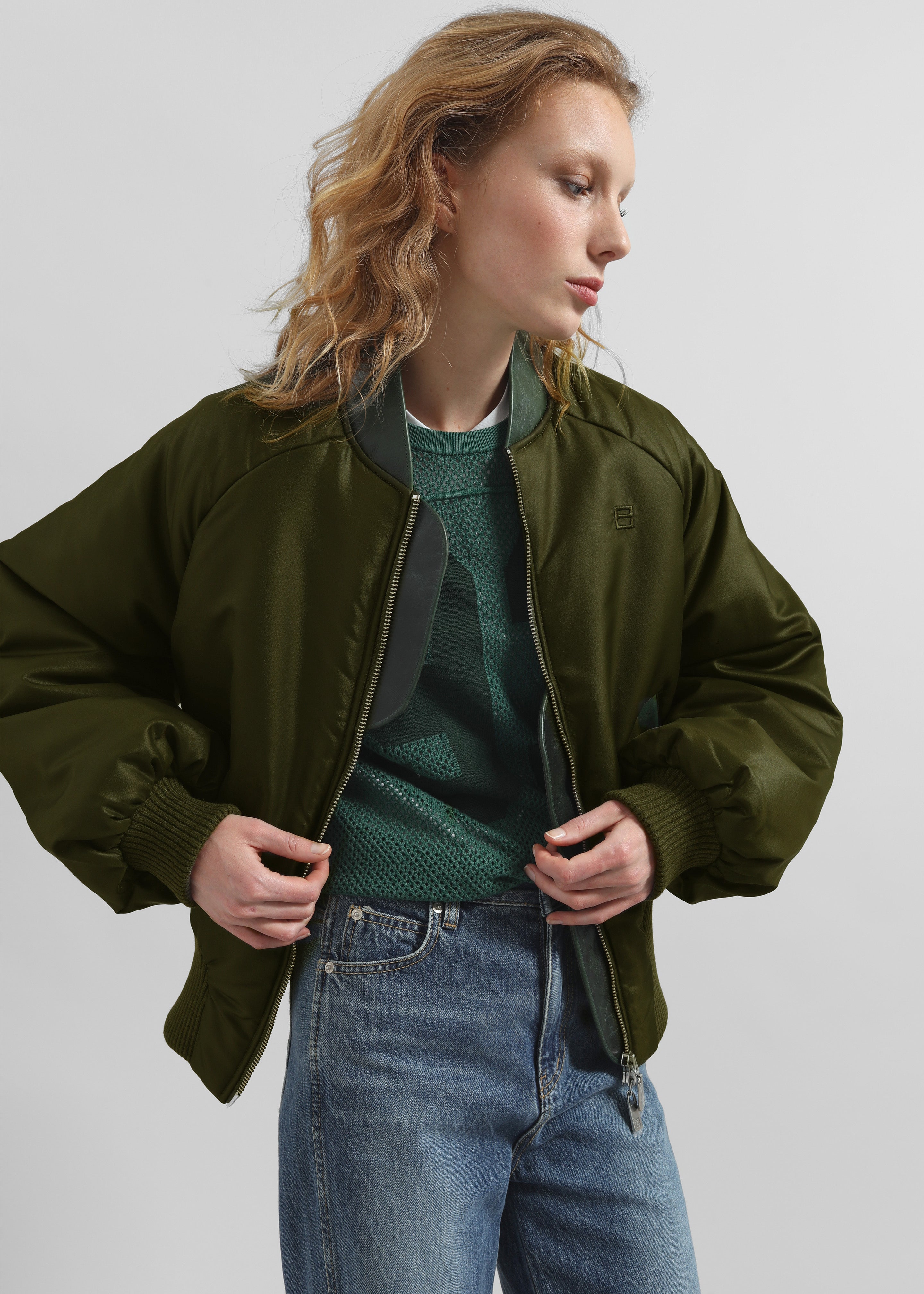 Pieces Uniques Le Bomber Nouh - Green - 2