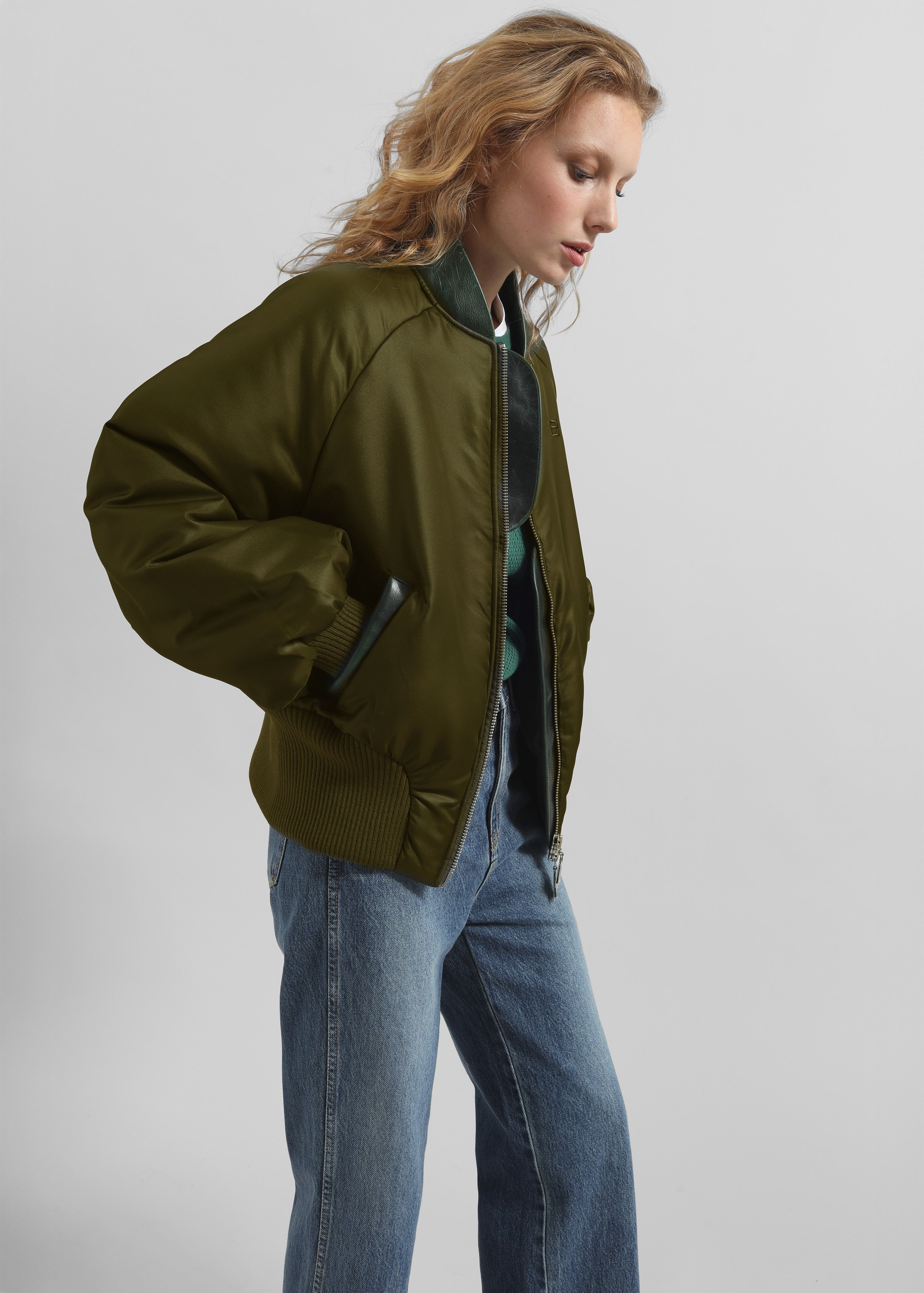 Pieces Uniques Le Bomber Nouh - Green - 5