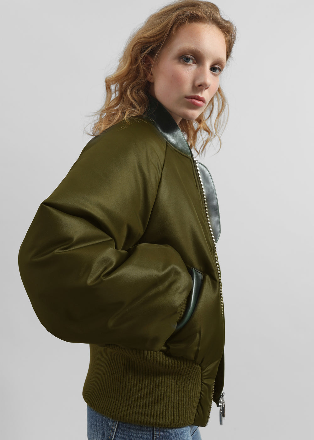 Pieces Uniques Le Bomber Nouh - Green