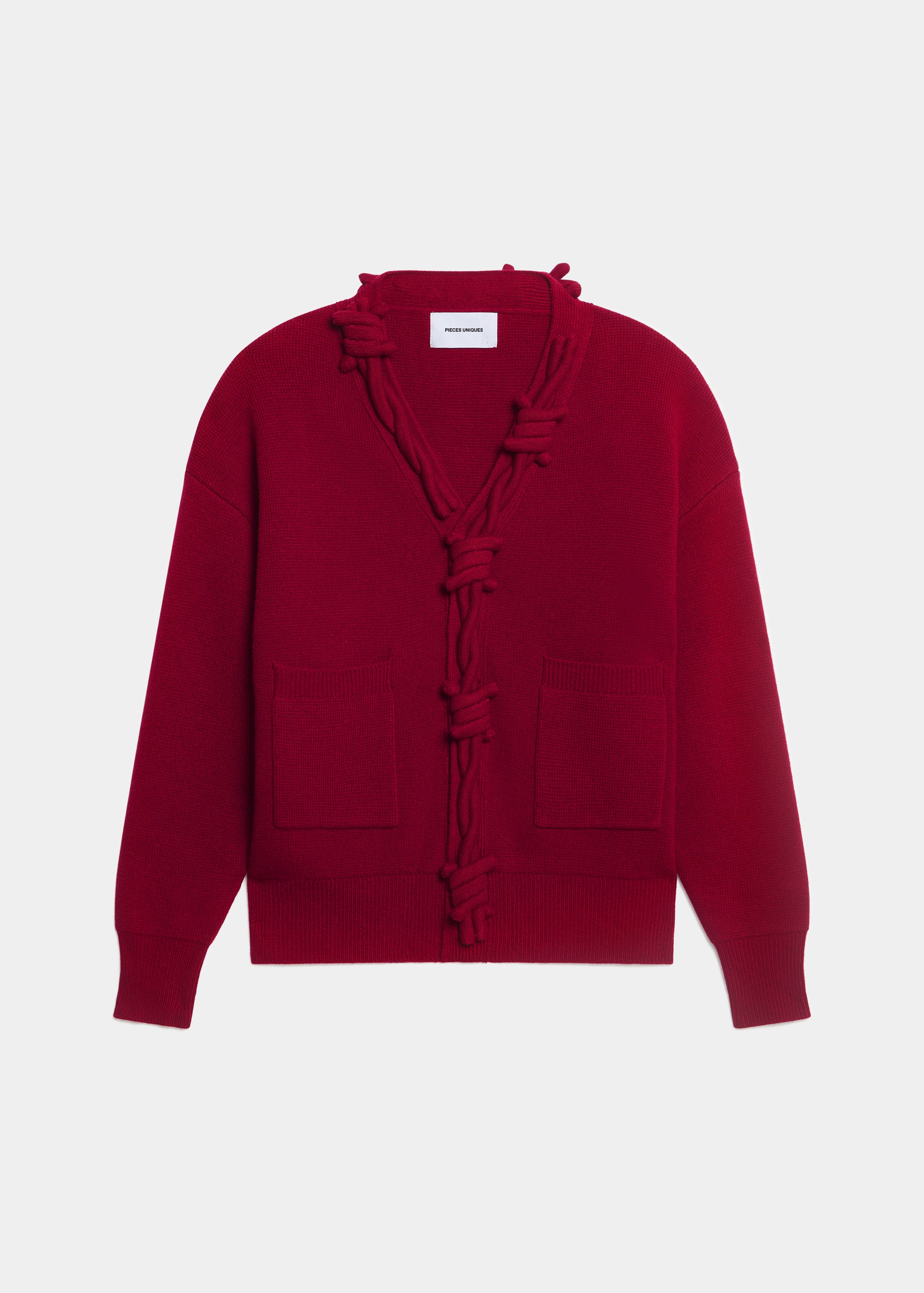 Pieces Uniques Le Cardigan Pierre Barbele - Red - 10