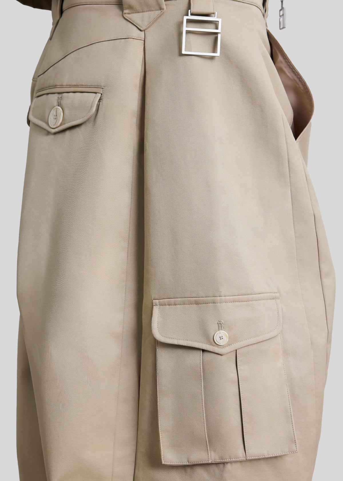 Pieces Uniques Le Cargo Pants Emin - Beige - 9