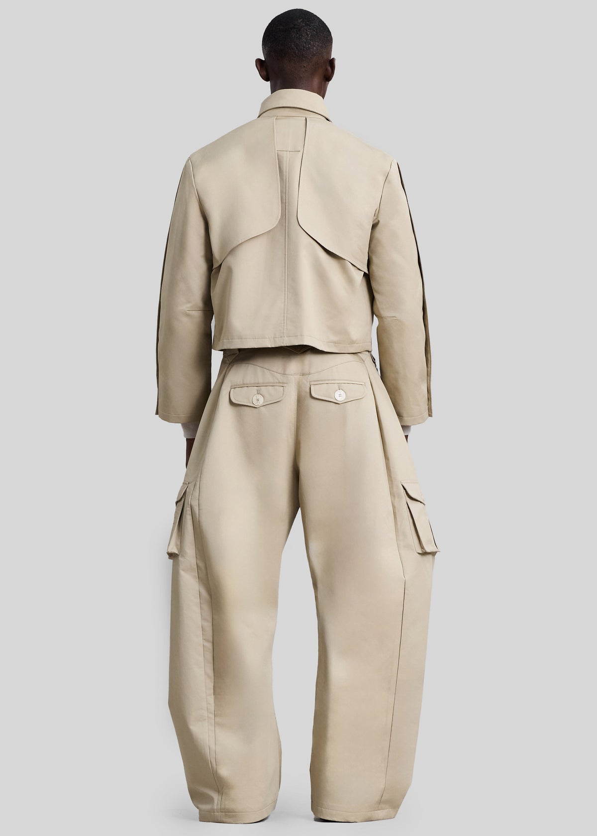 Pieces Uniques Le Cargo Pants Emin - Beige - 10