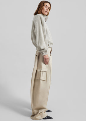 Pieces Uniques Le Cargo Pants Emin - Beige