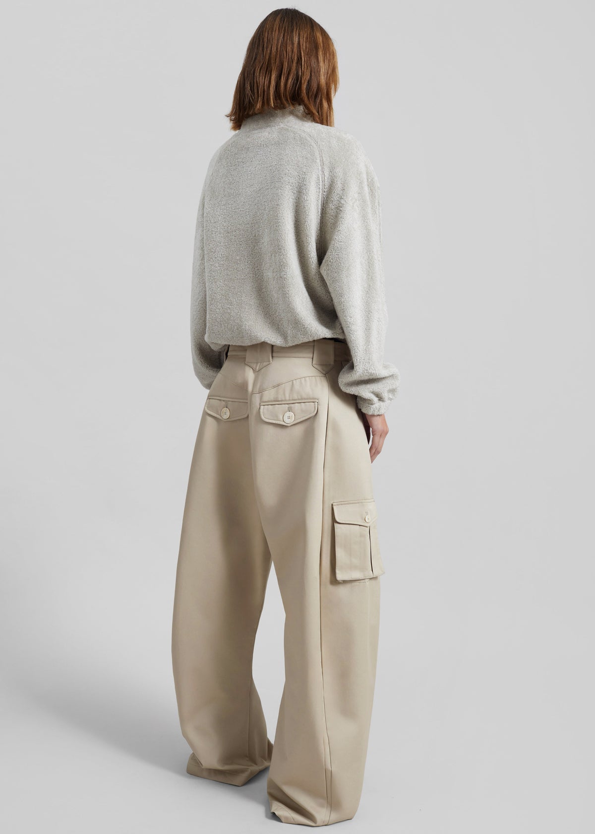 Pieces Uniques Le Cargo Pants Emin - Beige - 6