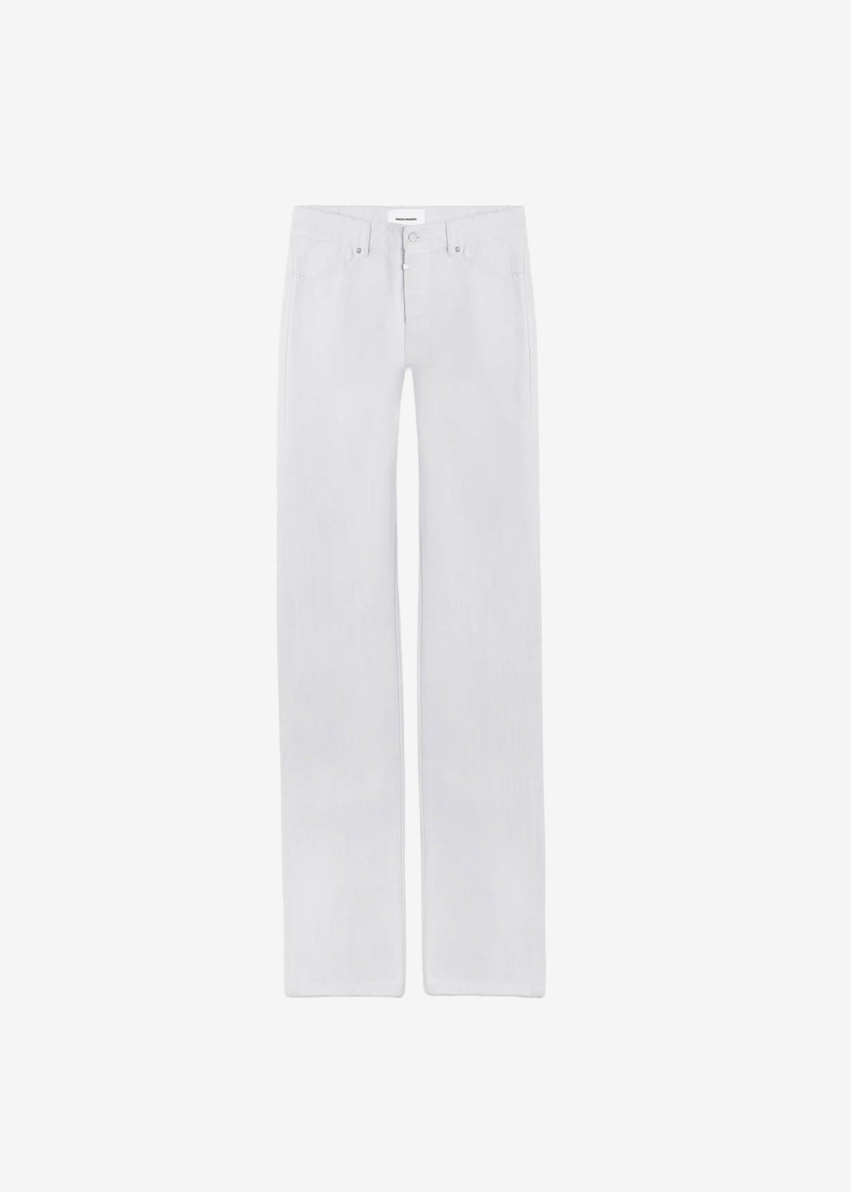 Pieces Uniques Denim Pants - White Wash - 13
