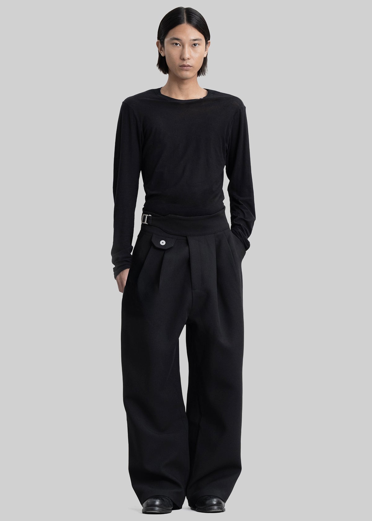 Pieces Uniques Qwan Pants - Black Onyx - 4
