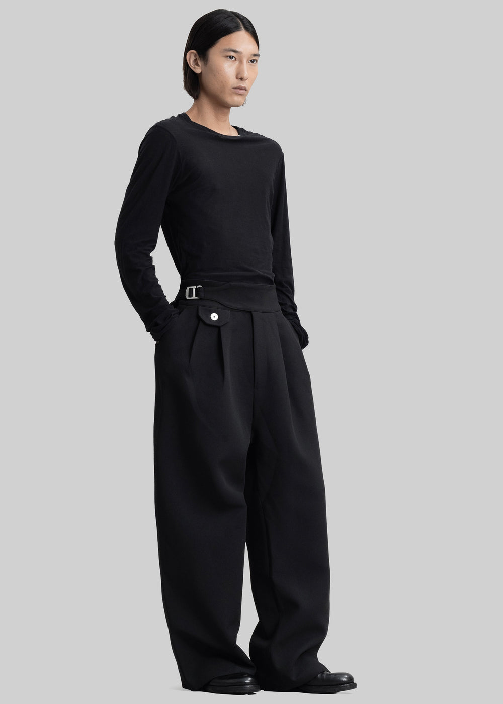 Pieces Uniques Qwan Pants - Black Onyx - 1