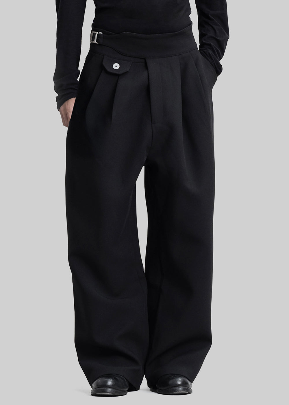 Pieces Uniques Qwan Pants - Black Onyx