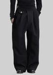 Pieces Uniques Qwan Pants - Black Onyx