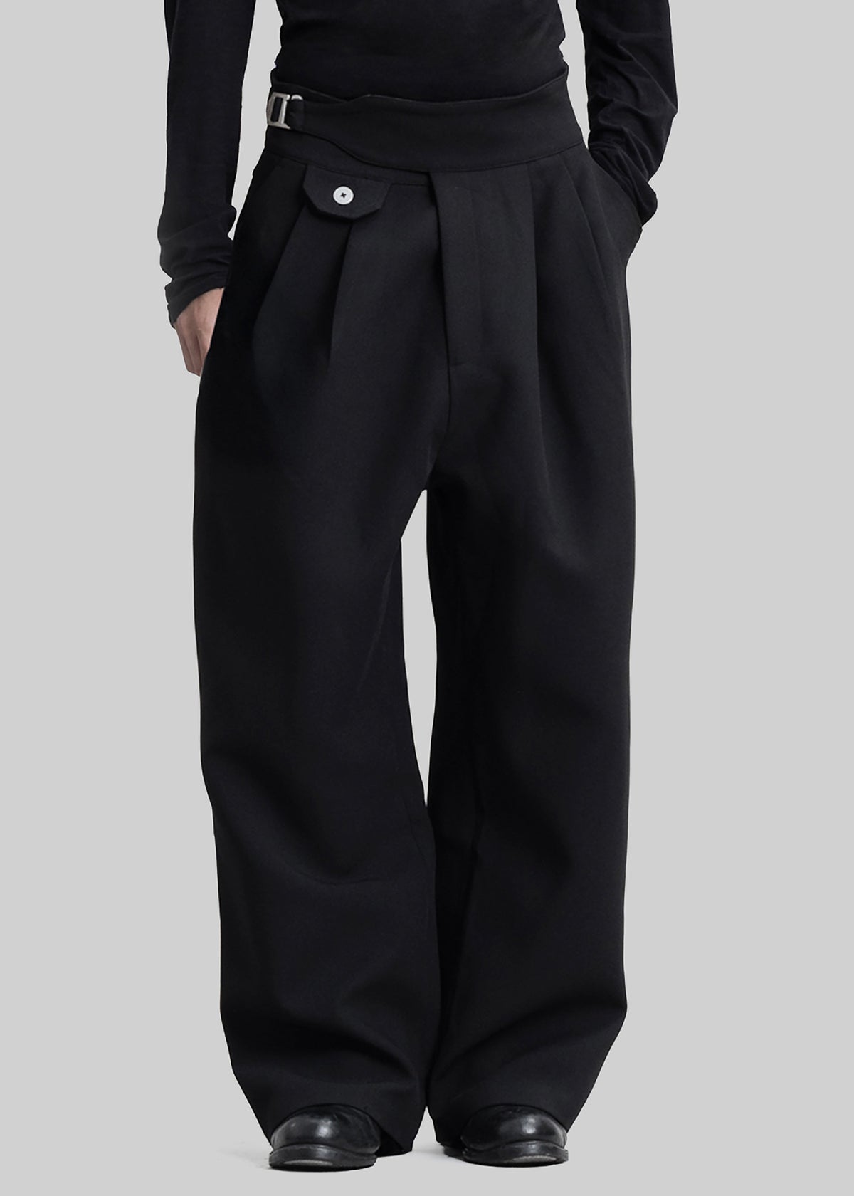 Pieces Uniques Qwan Pants - Black Onyx - 1