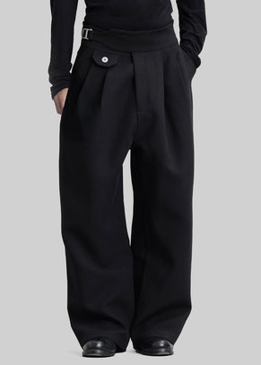Pieces Uniques Qwan Pants - Black Onyx
