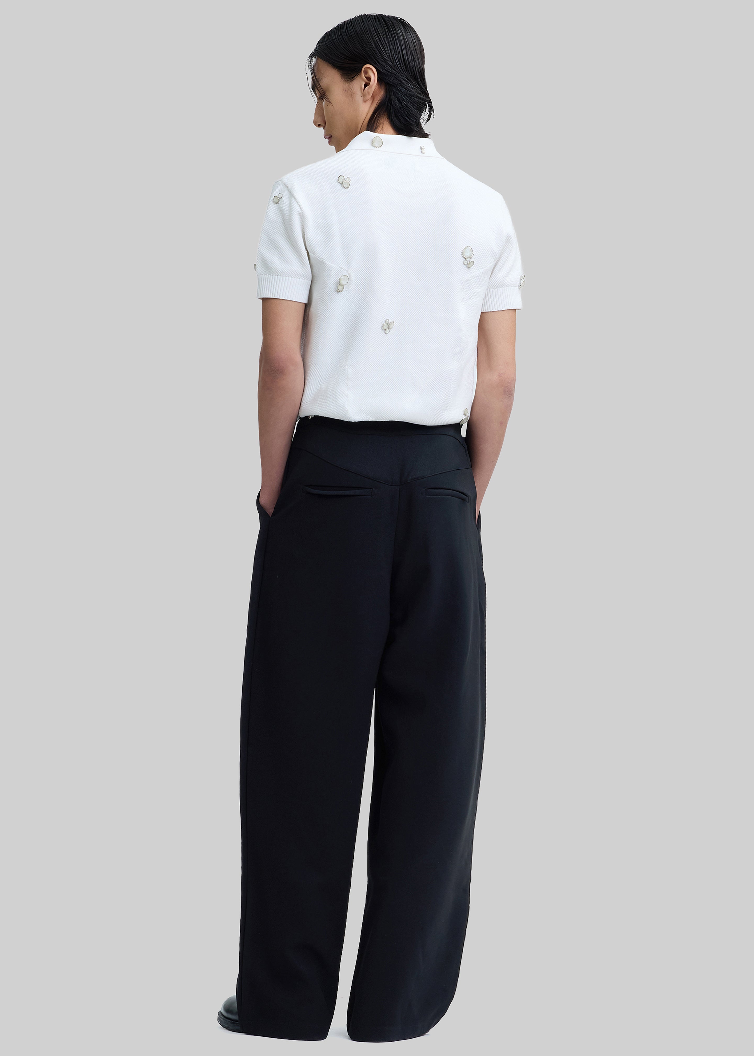 Pieces Uniques Polo Shirt - White Wash - 9