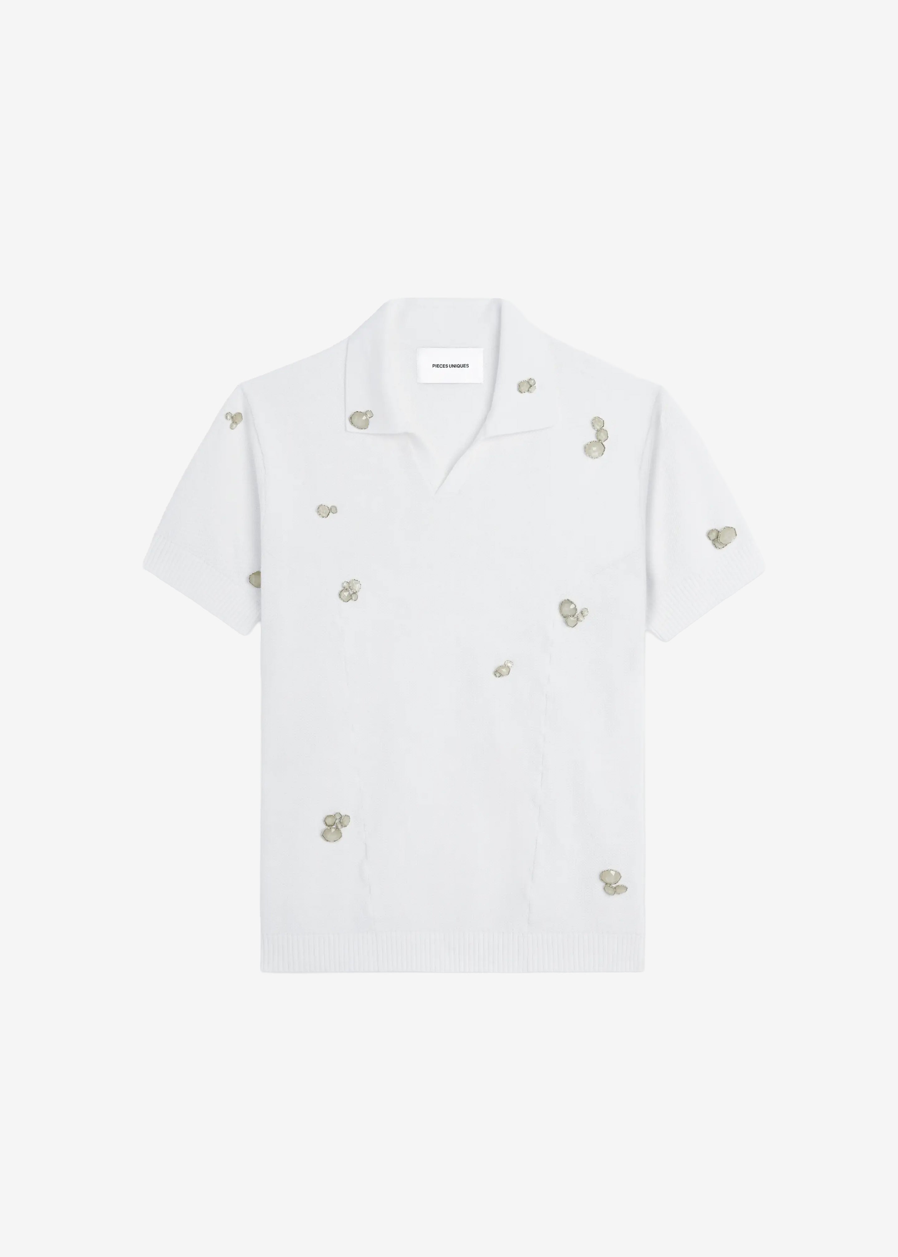 Pieces Uniques Polo Shirt - White Wash - 10