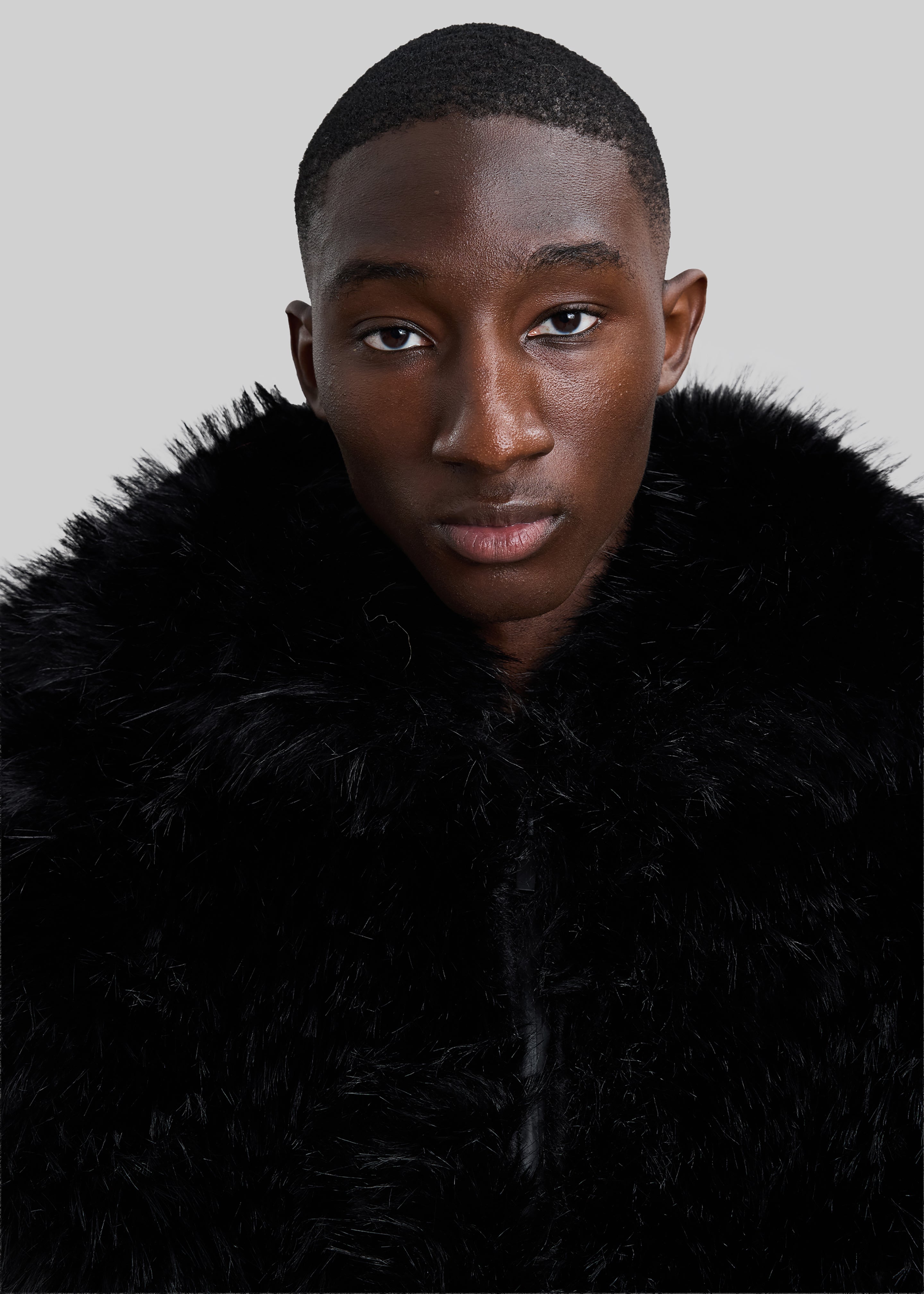 Pieces Uniques Le Sailor Faux Fur Sweatshirt - Black - 9