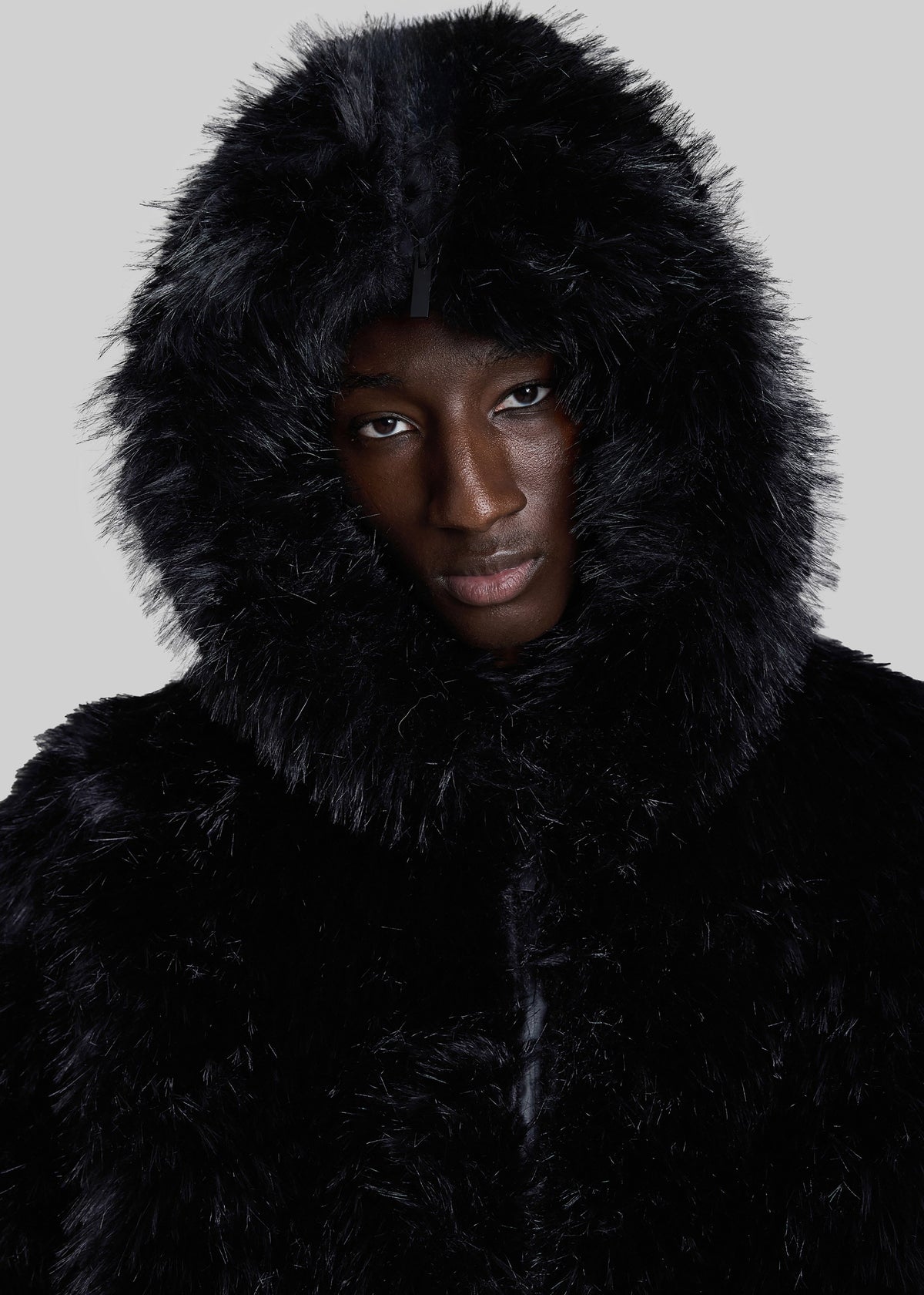 Pieces Uniques Le Sailor Faux Fur Sweatshirt - Black - 10