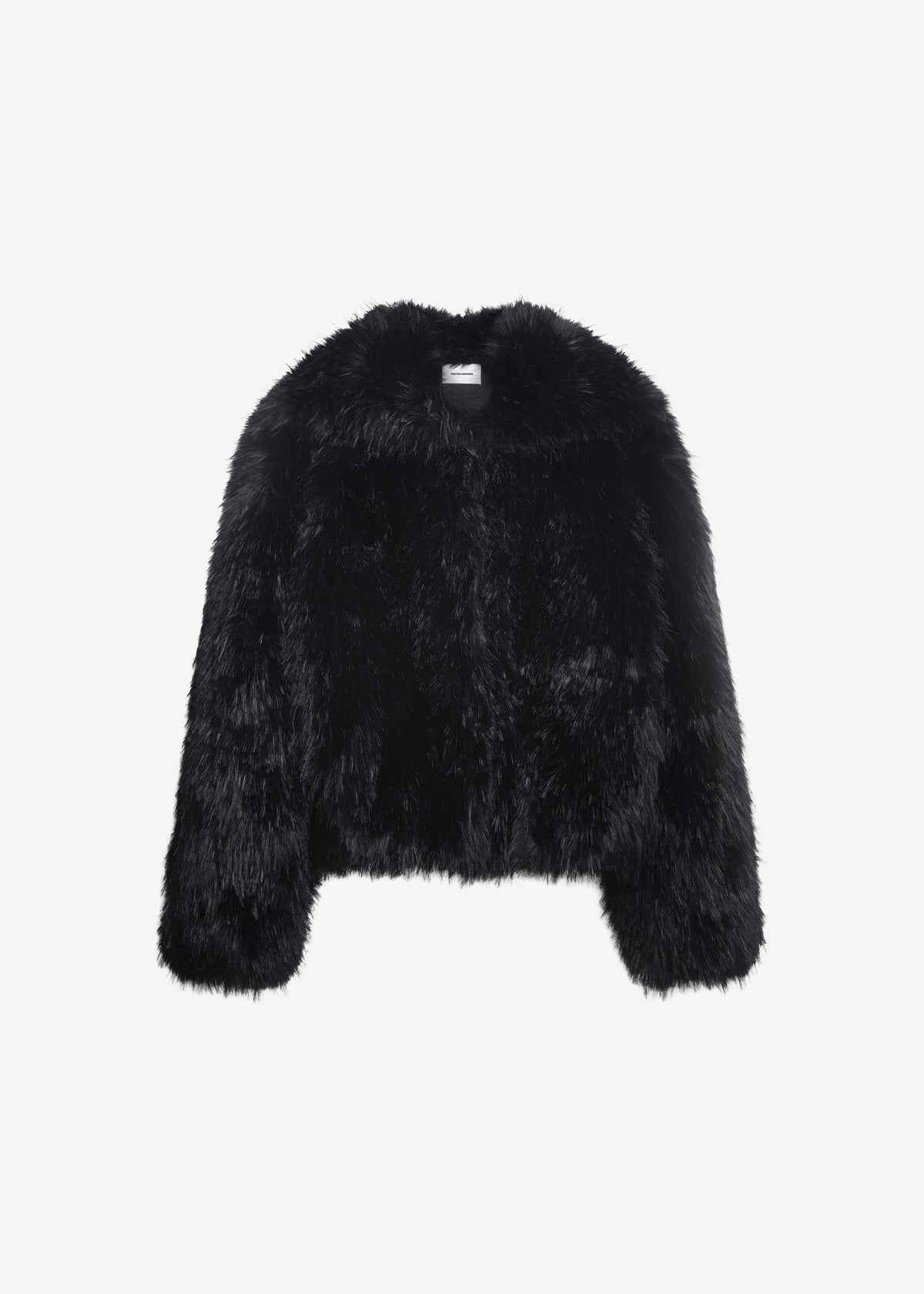 Pieces Uniques Le Sailor Faux Fur Sweatshirt - Black - 14