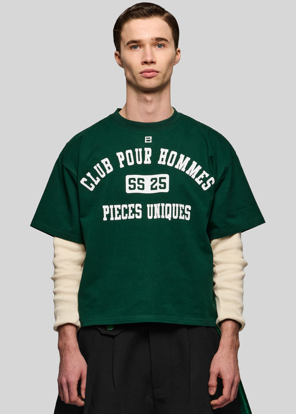 Pieces Uniques Le T-Shirt Adem Cph - Green - 1