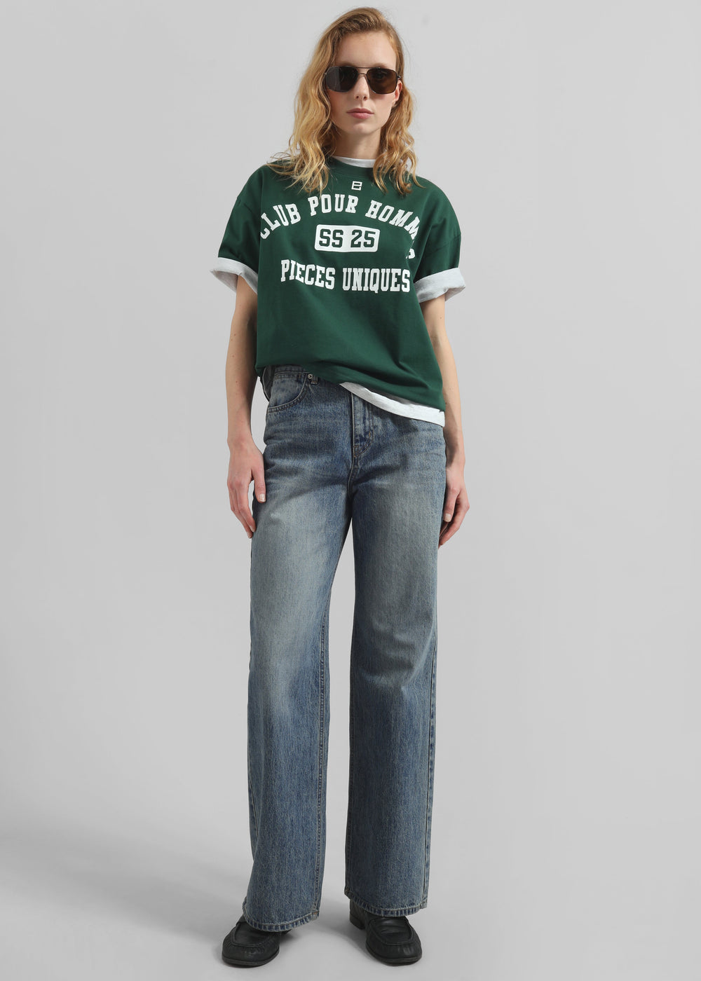 Pieces Uniques Le T-Shirt Adem Cph - Green - 1
