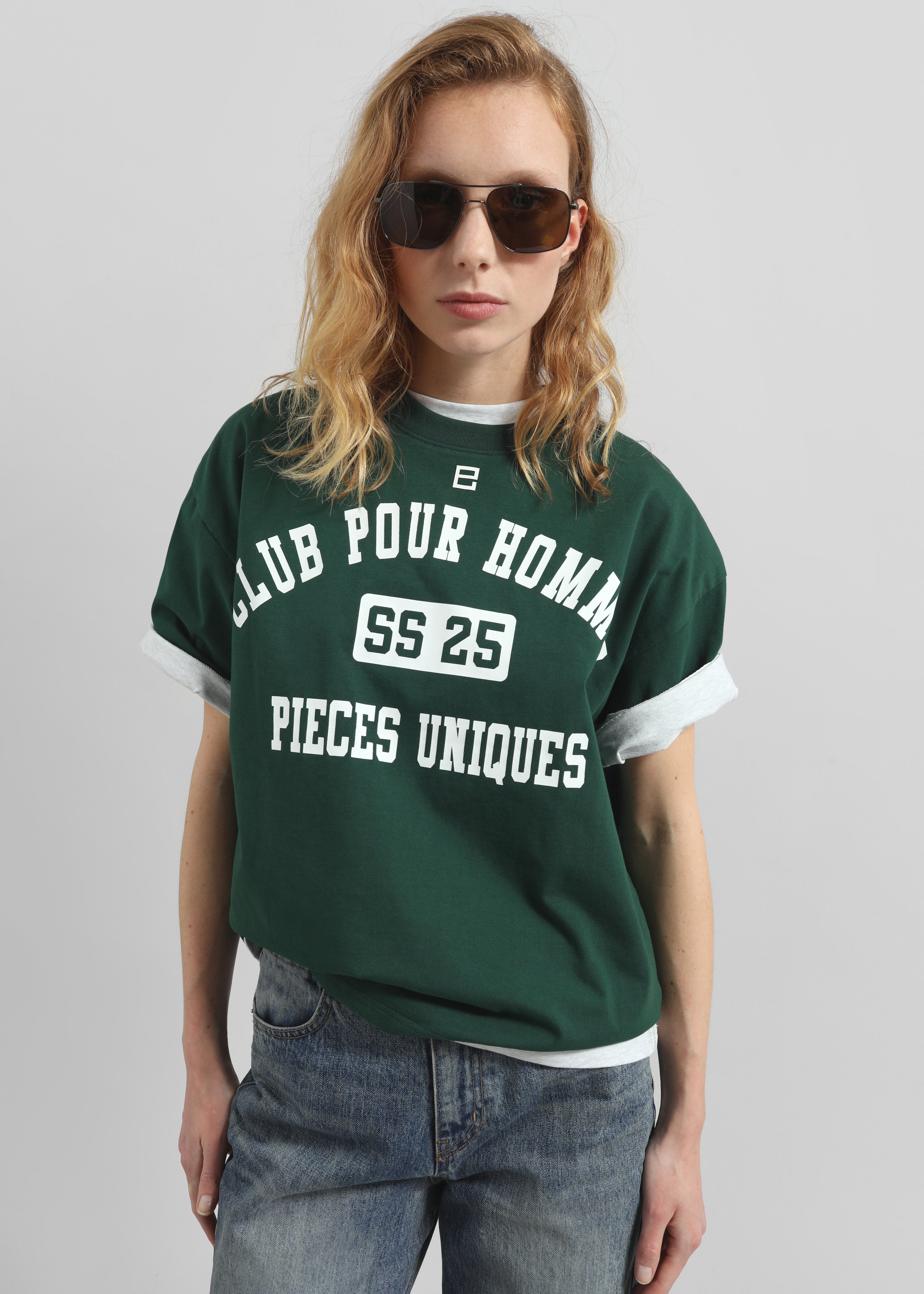 Pieces Uniques Le T-Shirt Adem Cph - Green - 3