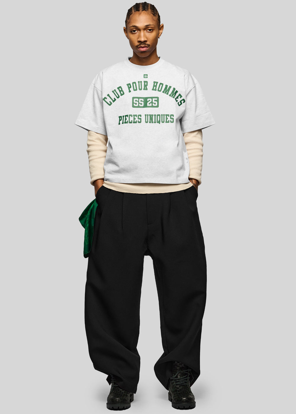 Pieces Uniques Le T-Shirt Adem Cph - Grey - 1