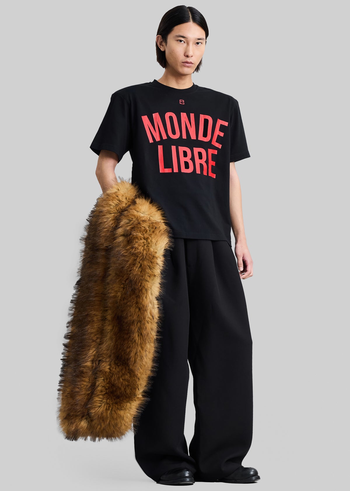 Pieces Uniques Monde Libre T-Shirt - Black - 5 - [gender-male]