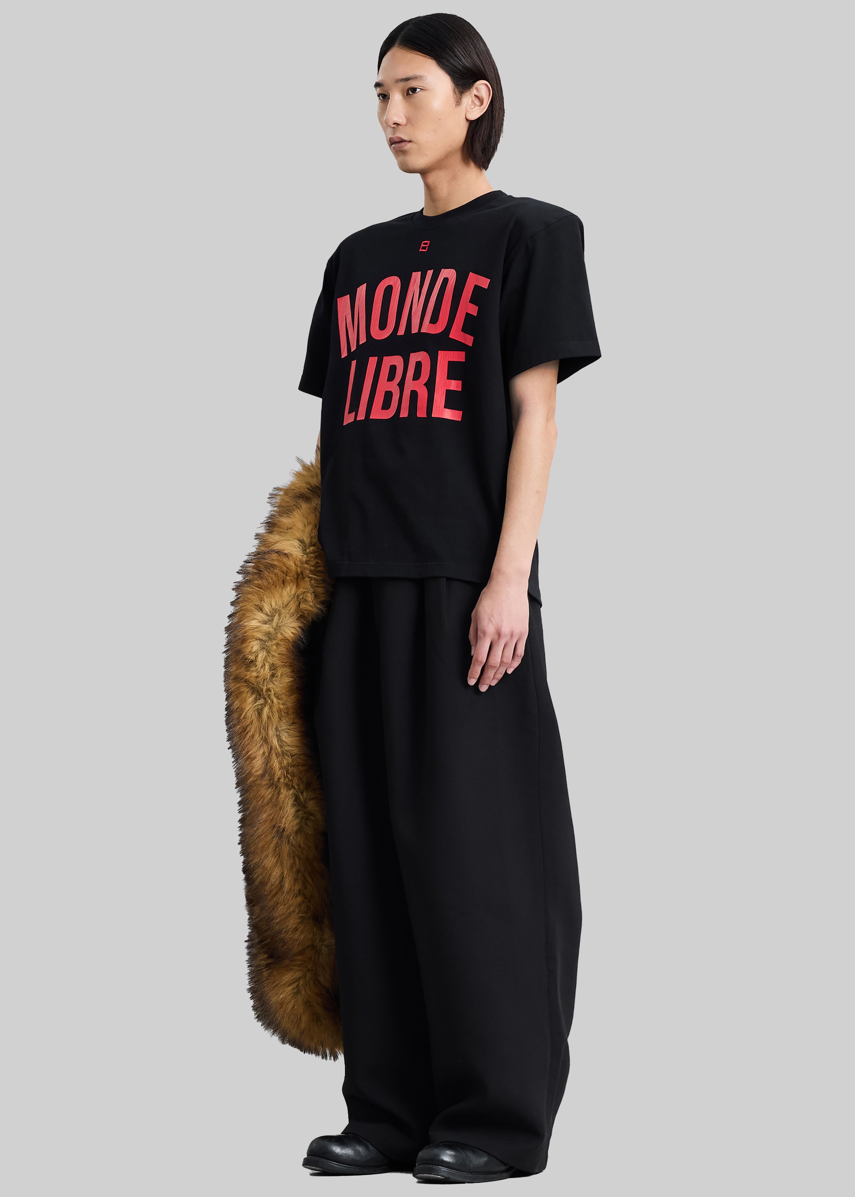 Pieces Uniques Monde Libre T-Shirt - Black - 6