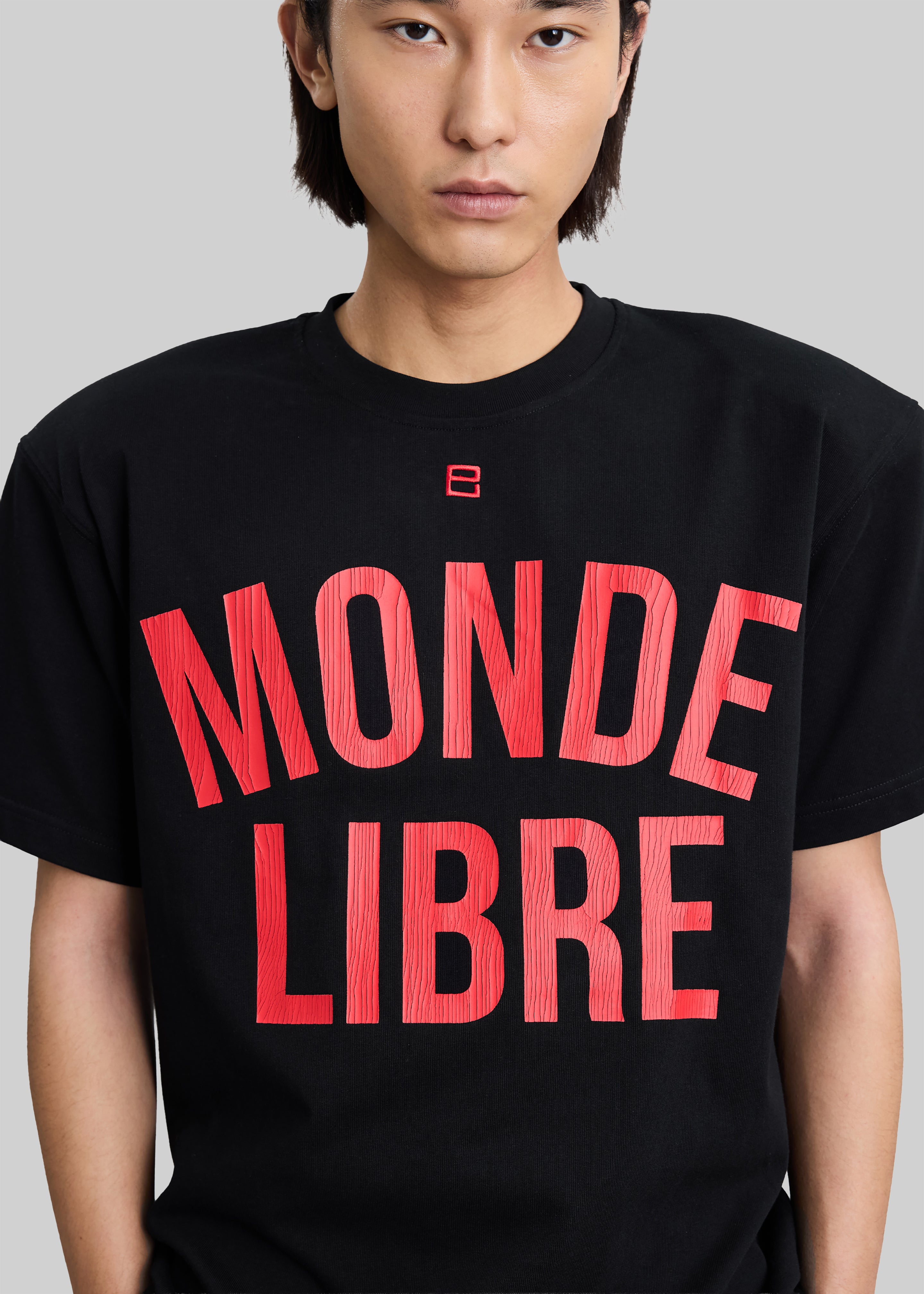 Pieces Uniques Monde Libre T-Shirt - Black - 4 - [gender-male]