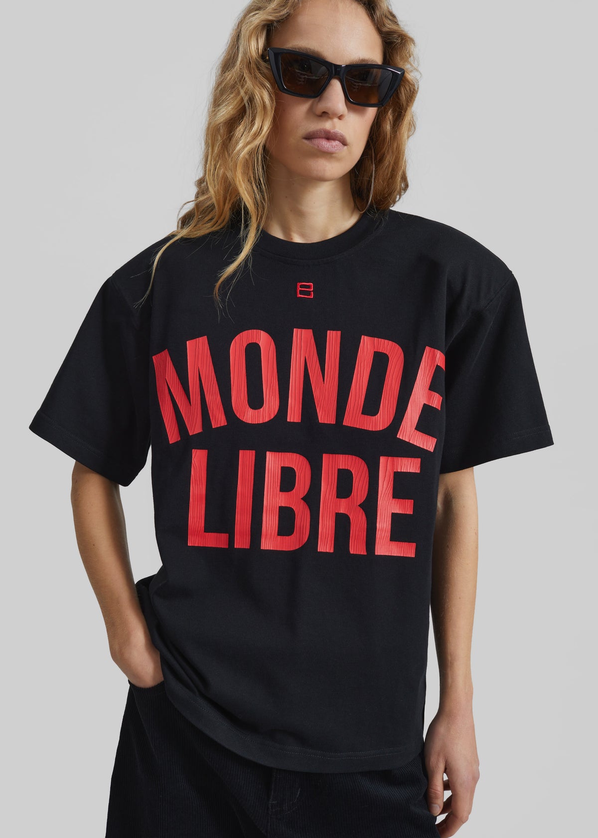 Pieces Uniques Monde Libre T-Shirt - Black - 2