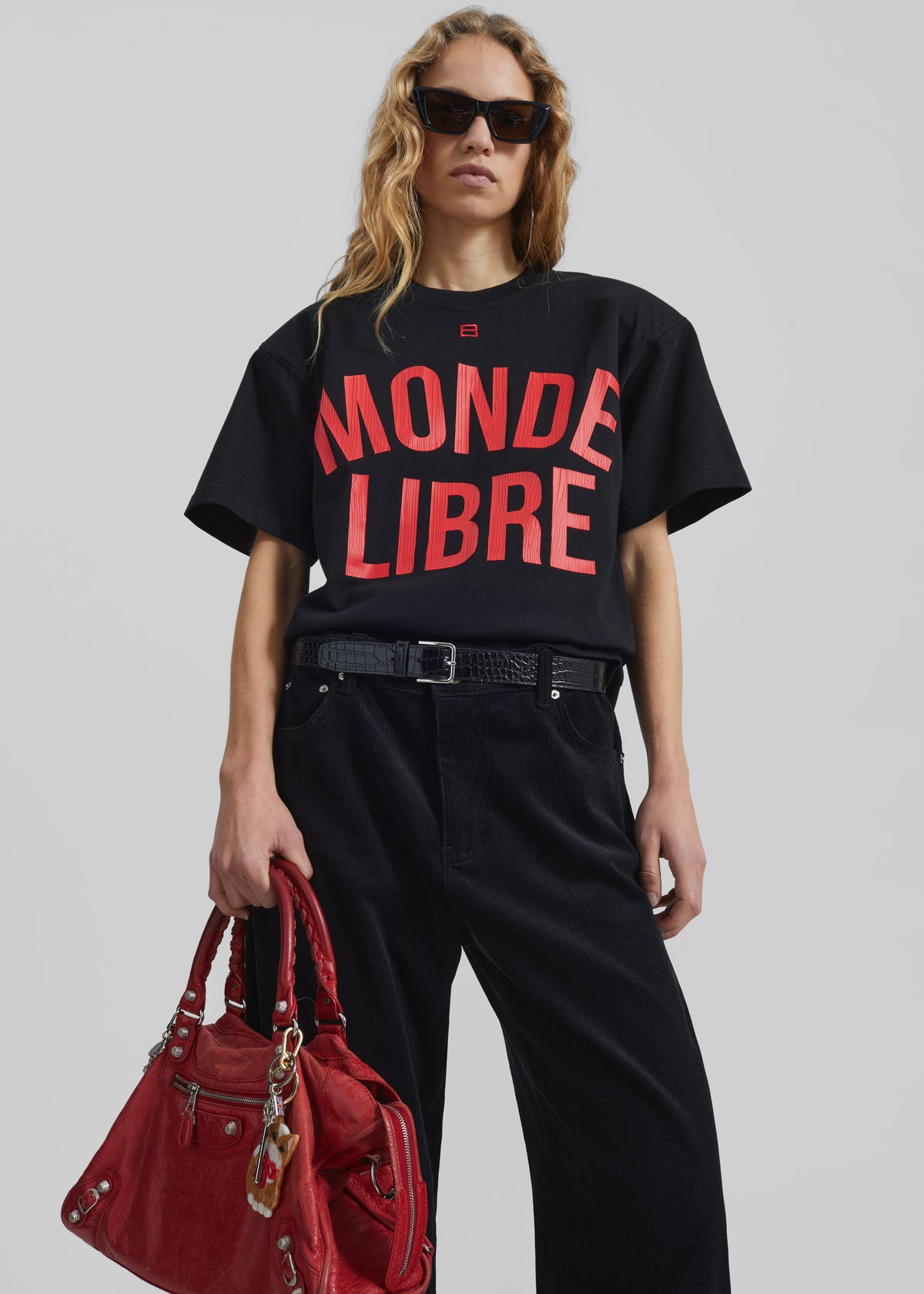 Pieces Uniques Monde Libre T-Shirt - Black - 3