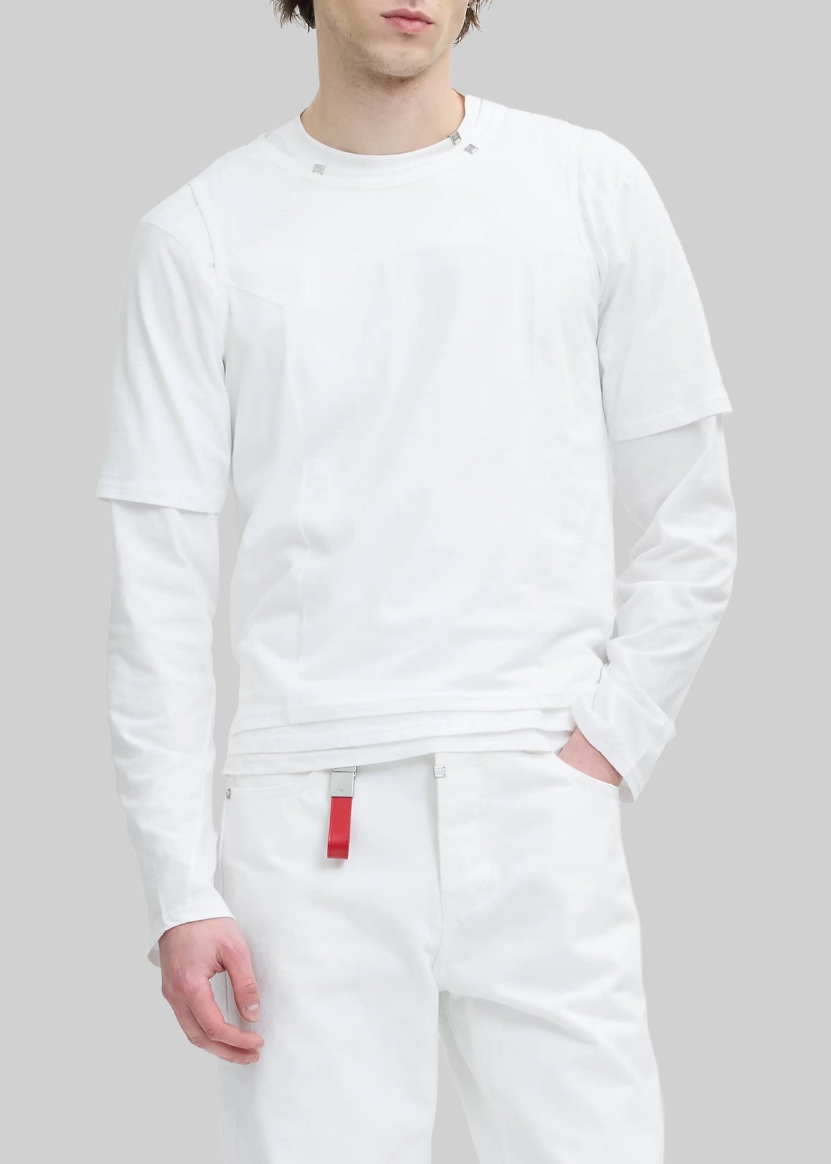 Pieces Uniques Sukashi Multi Top - White - 4