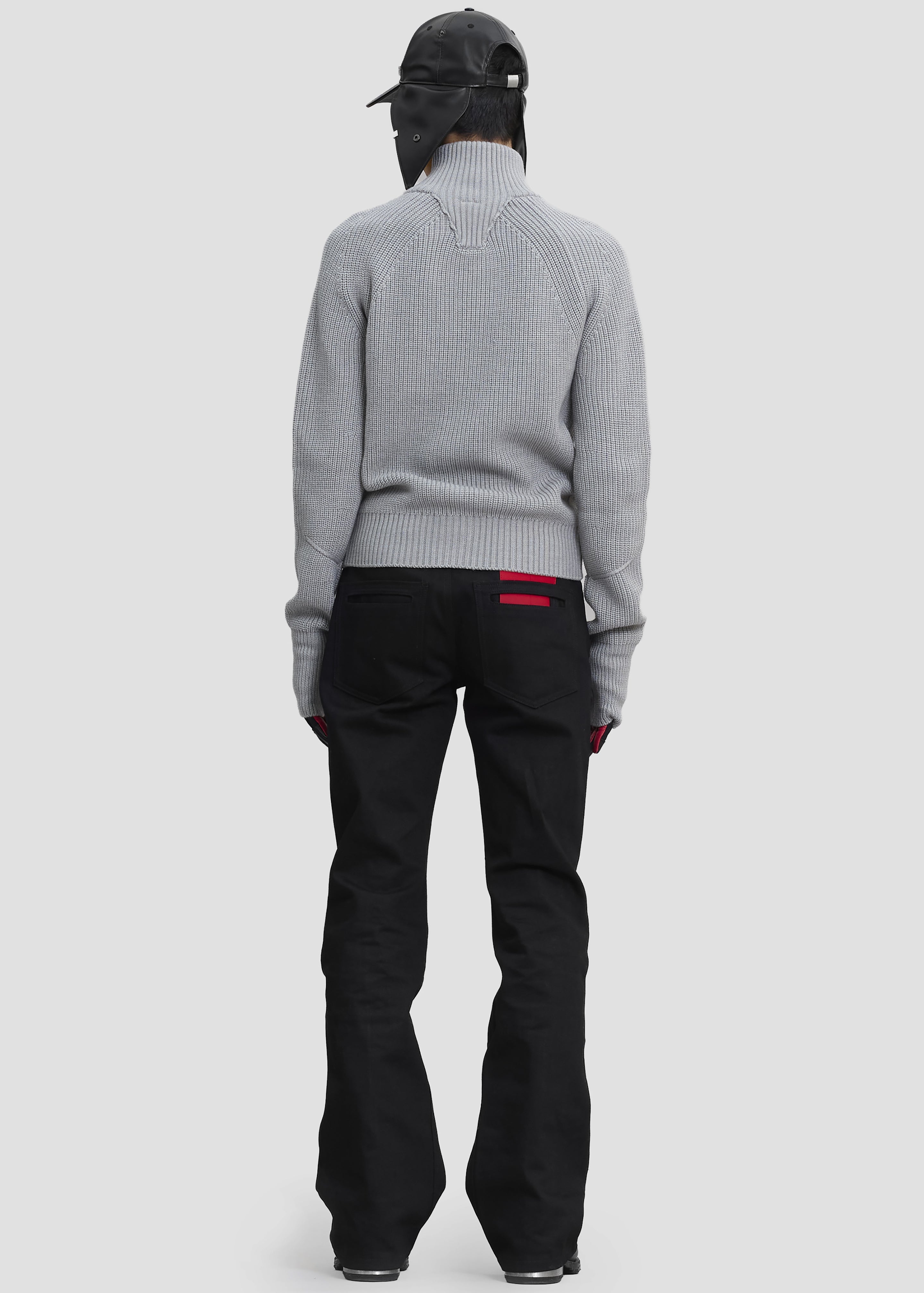 Pieces Uniques Ma Gua Zip Up Sweater - Jian Grey