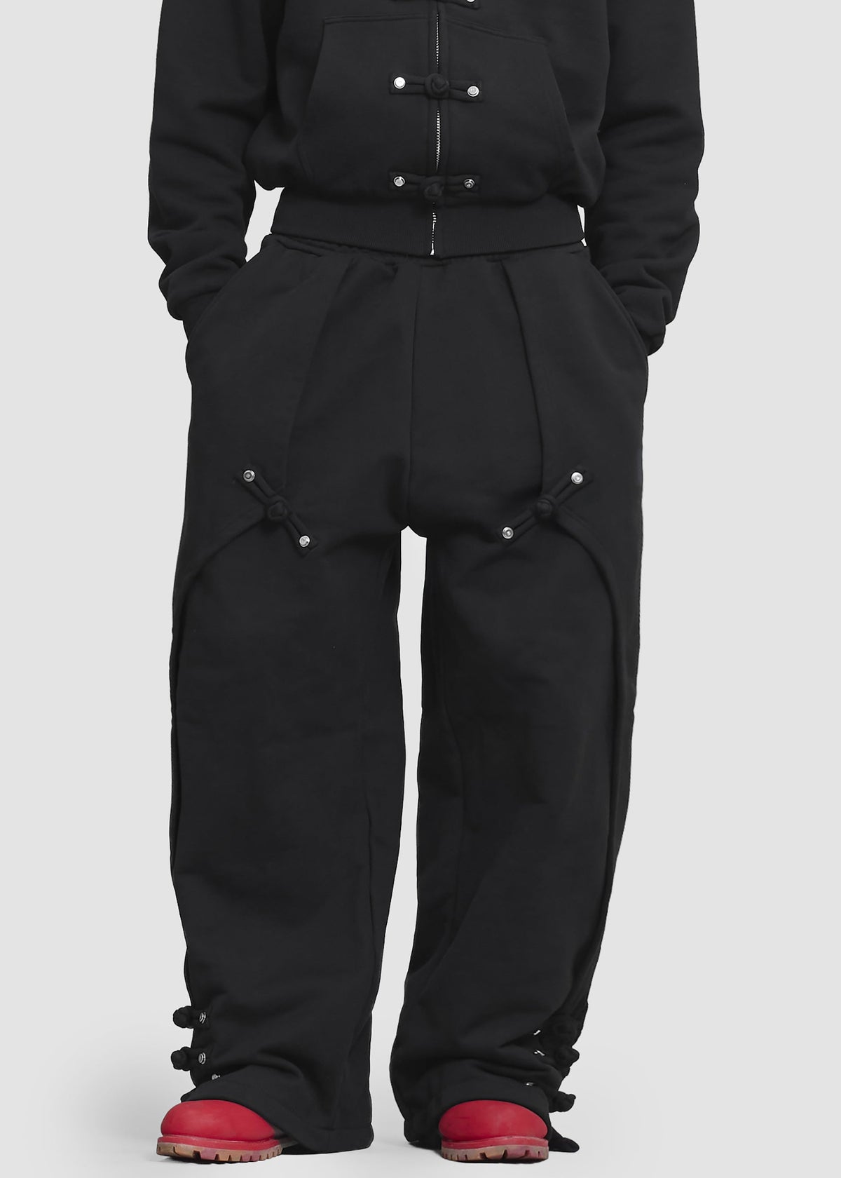 Pieces Uniques Ma Gua Joggers - Moshui Black