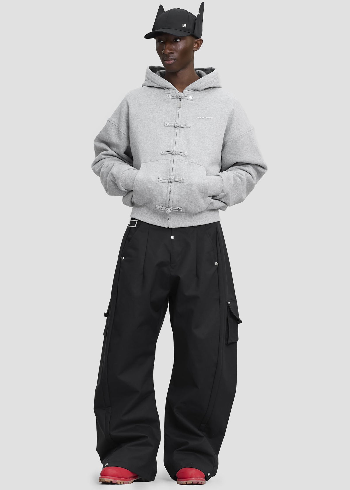 Pieces Uniques Ma Gua Hoodie - Jian Grey
