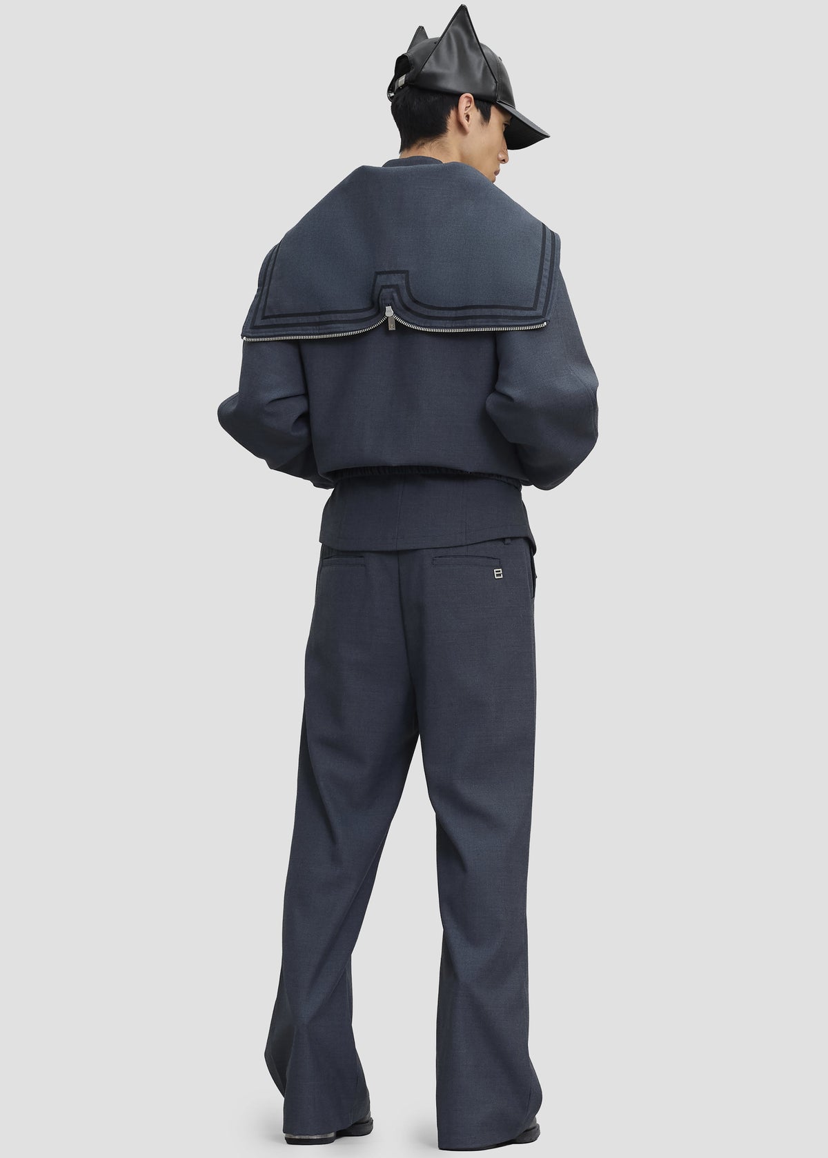 Pieces Uniques Seifuku Shirt - Ashen Sky