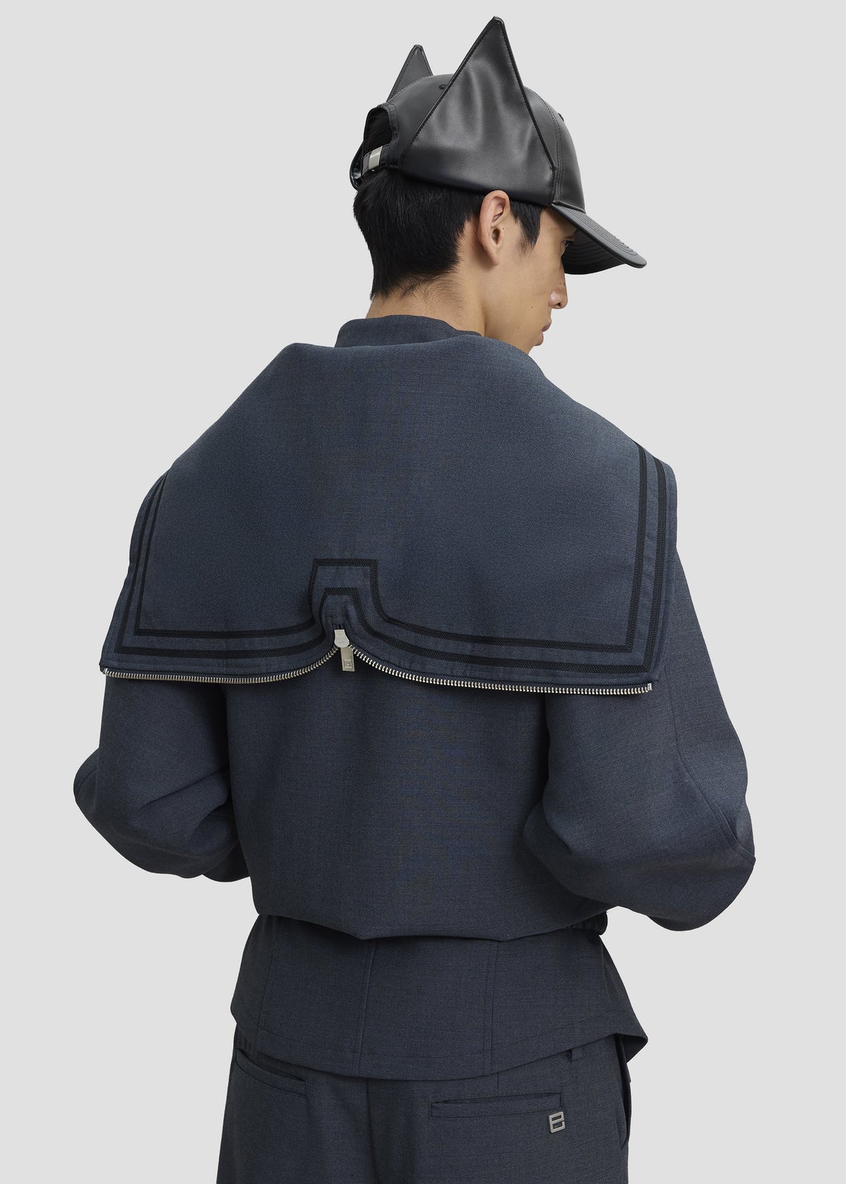 Pieces Uniques Seifuku Shirt - Ashen Sky