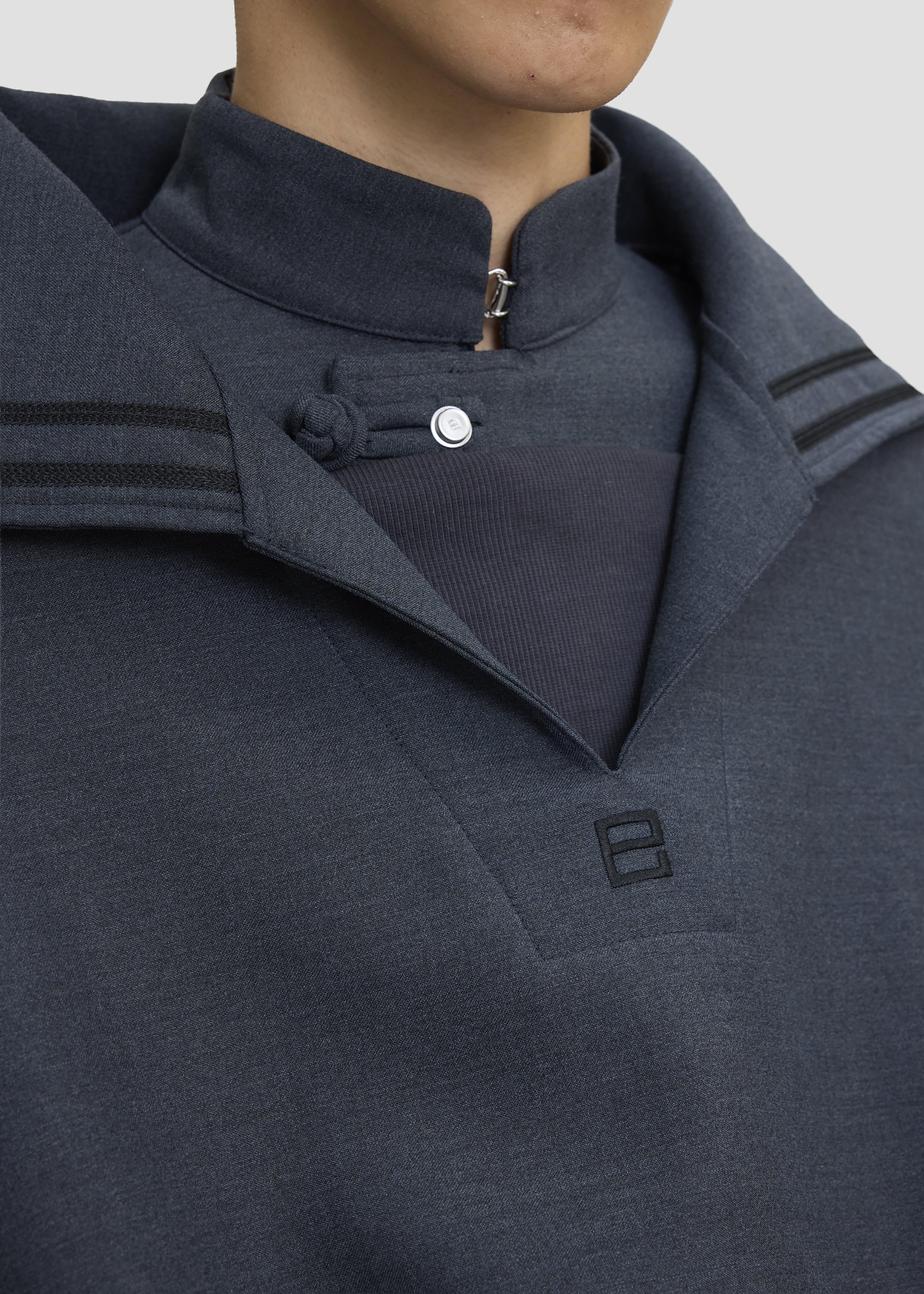 Pieces Uniques Seifuku Shirt - Ashen Sky