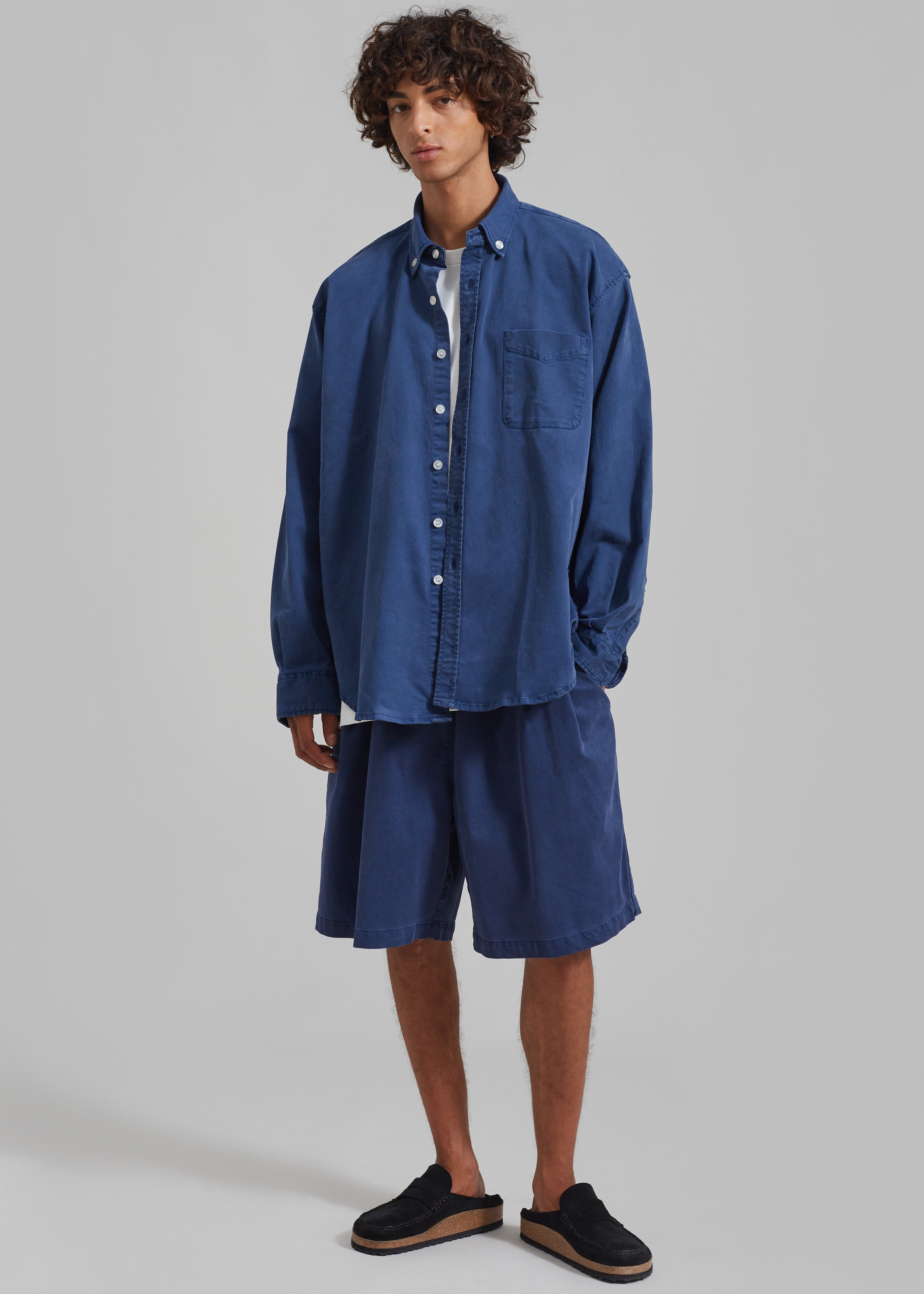 Pierce Shorts - Blue - 1 - [gender-male]