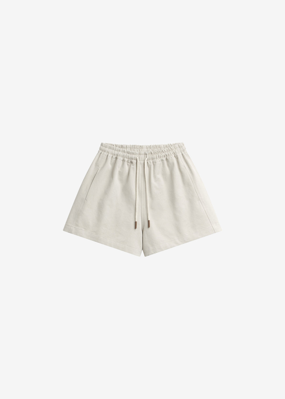 Pierno Cotton Shorts - Beige