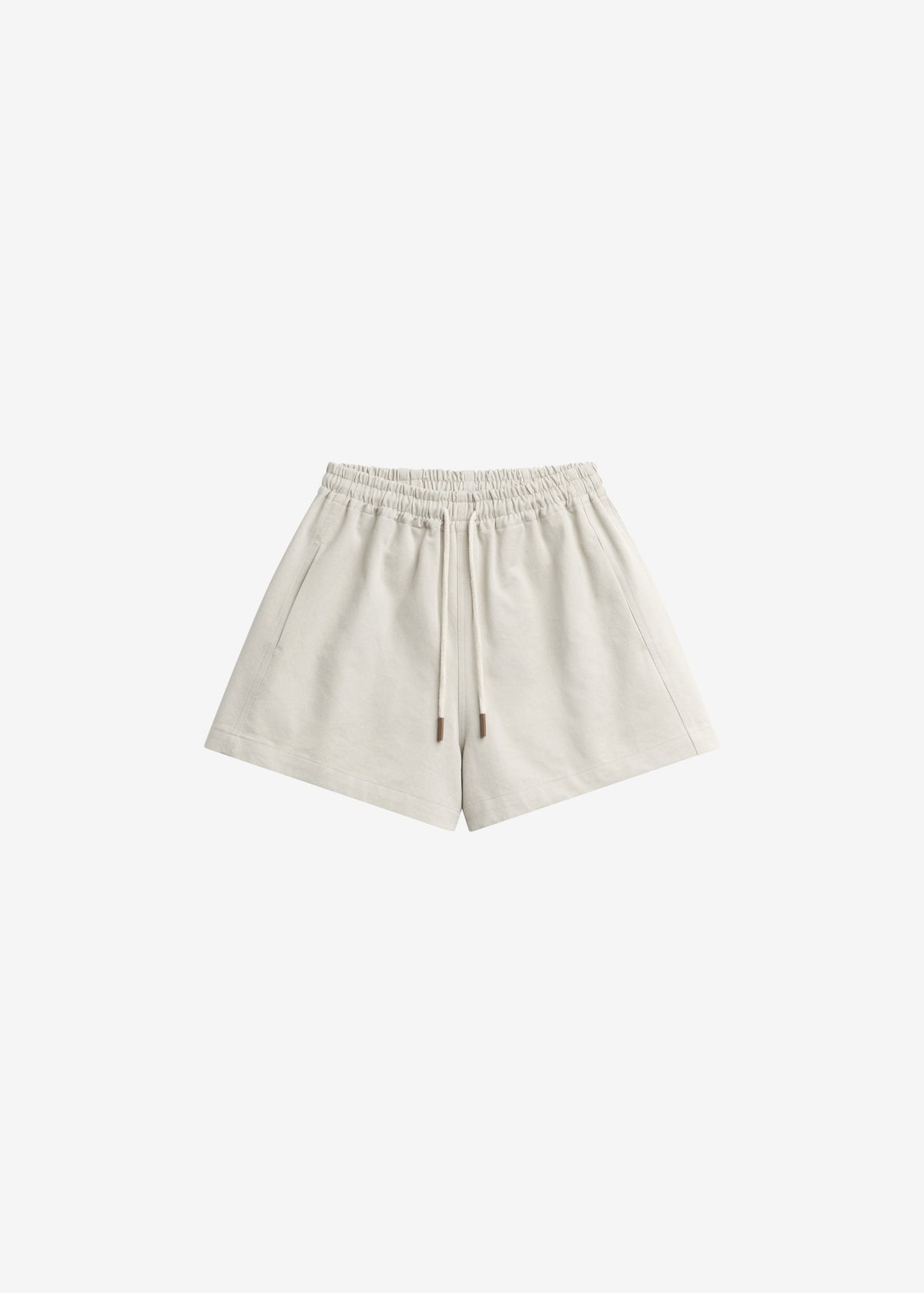 Pierno Cotton Shorts - Beige - 9