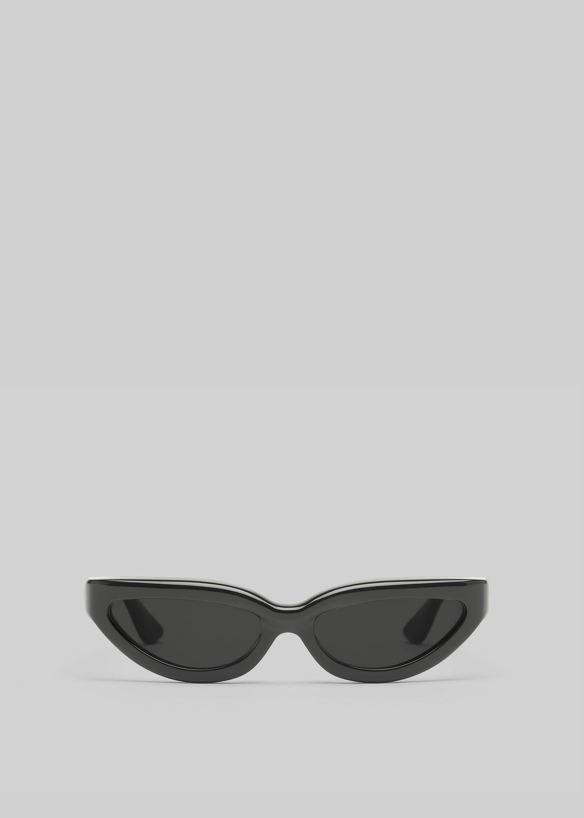 Port Tanger Fanna Sunglasses - Black Acetate/Black Lens - 1