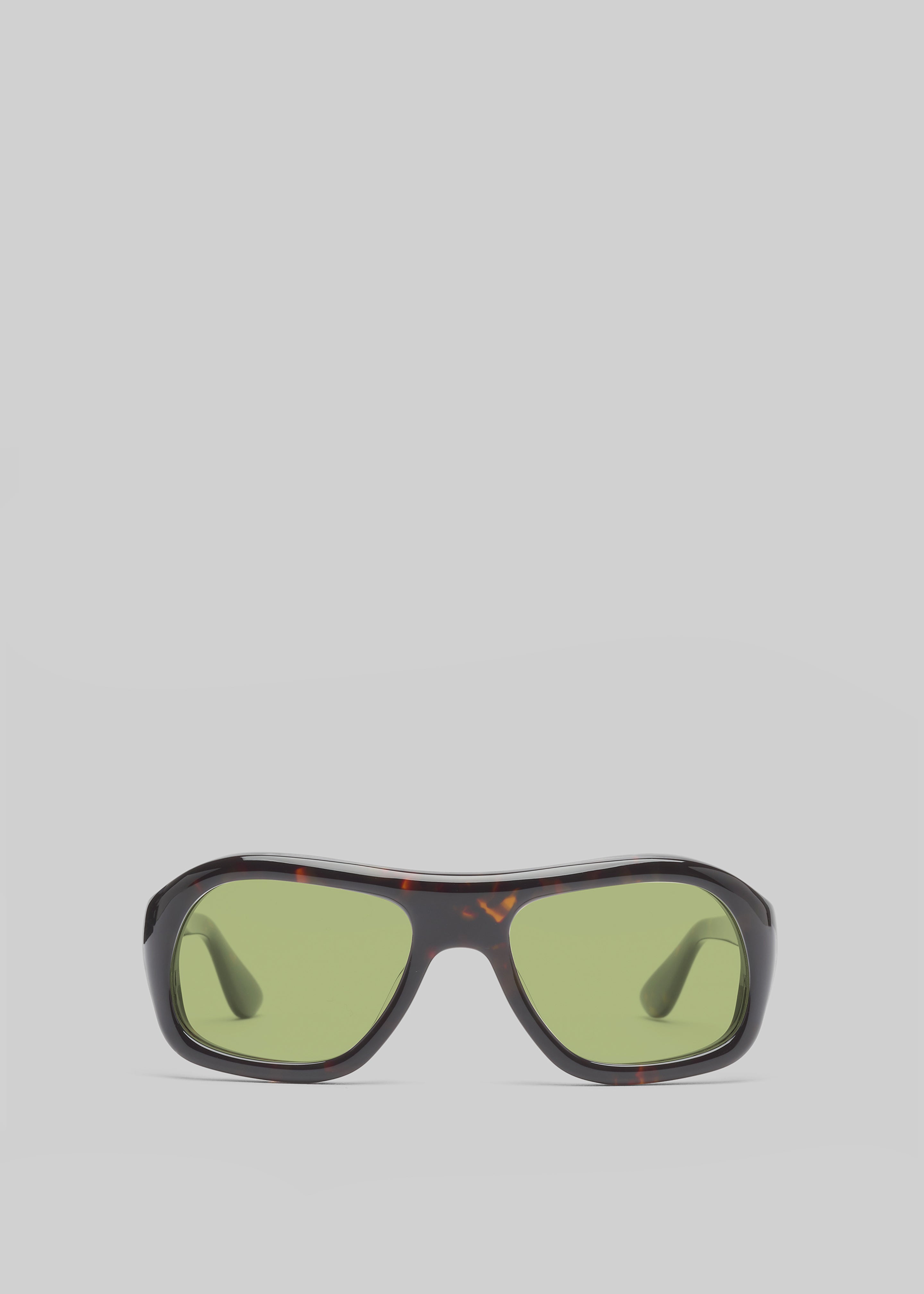 Port Tanger Gray Sunglasses - Myrrh Acetate/Olive Lens - 1 - [gender-male]