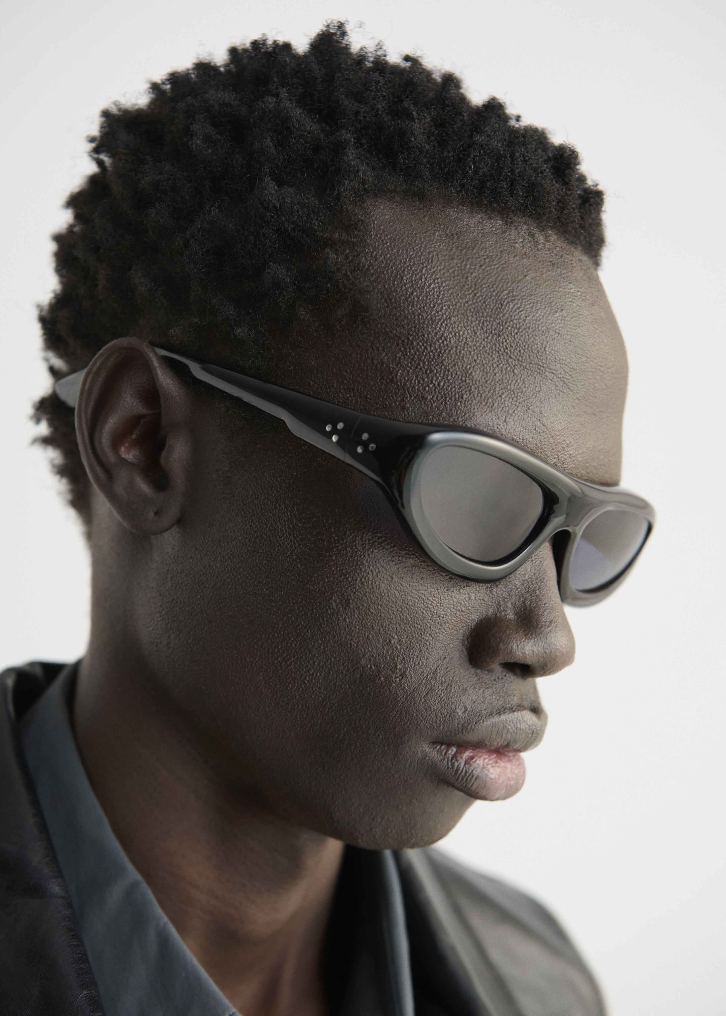 Port Tanger Uns Sunglasses - Black Acetate/Black Lens – The