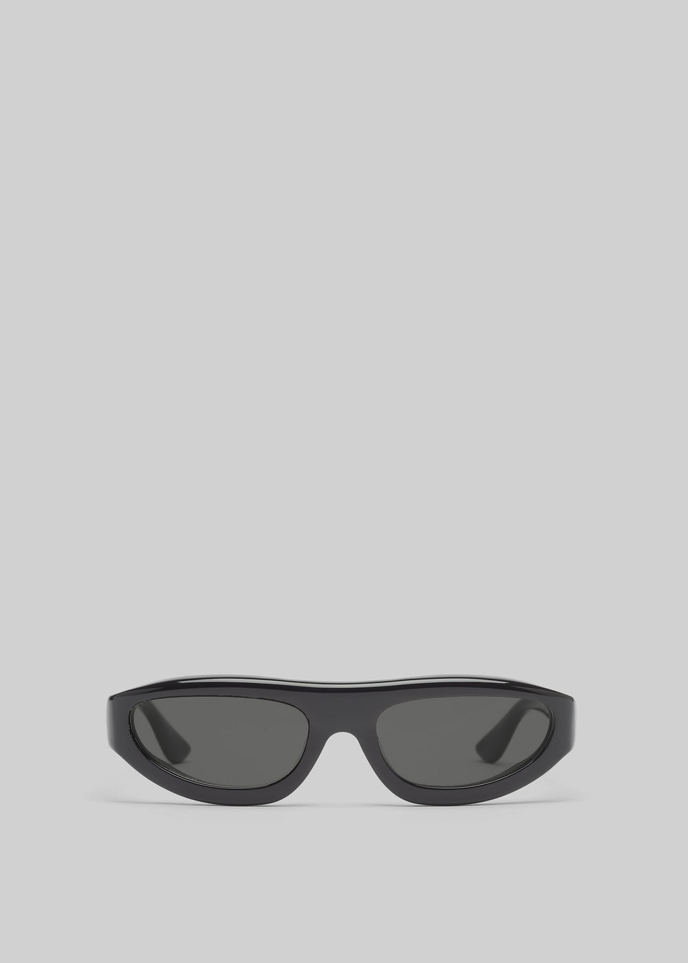 Port Tanger Uns Sunglasses - Black Acetate/Black Lens