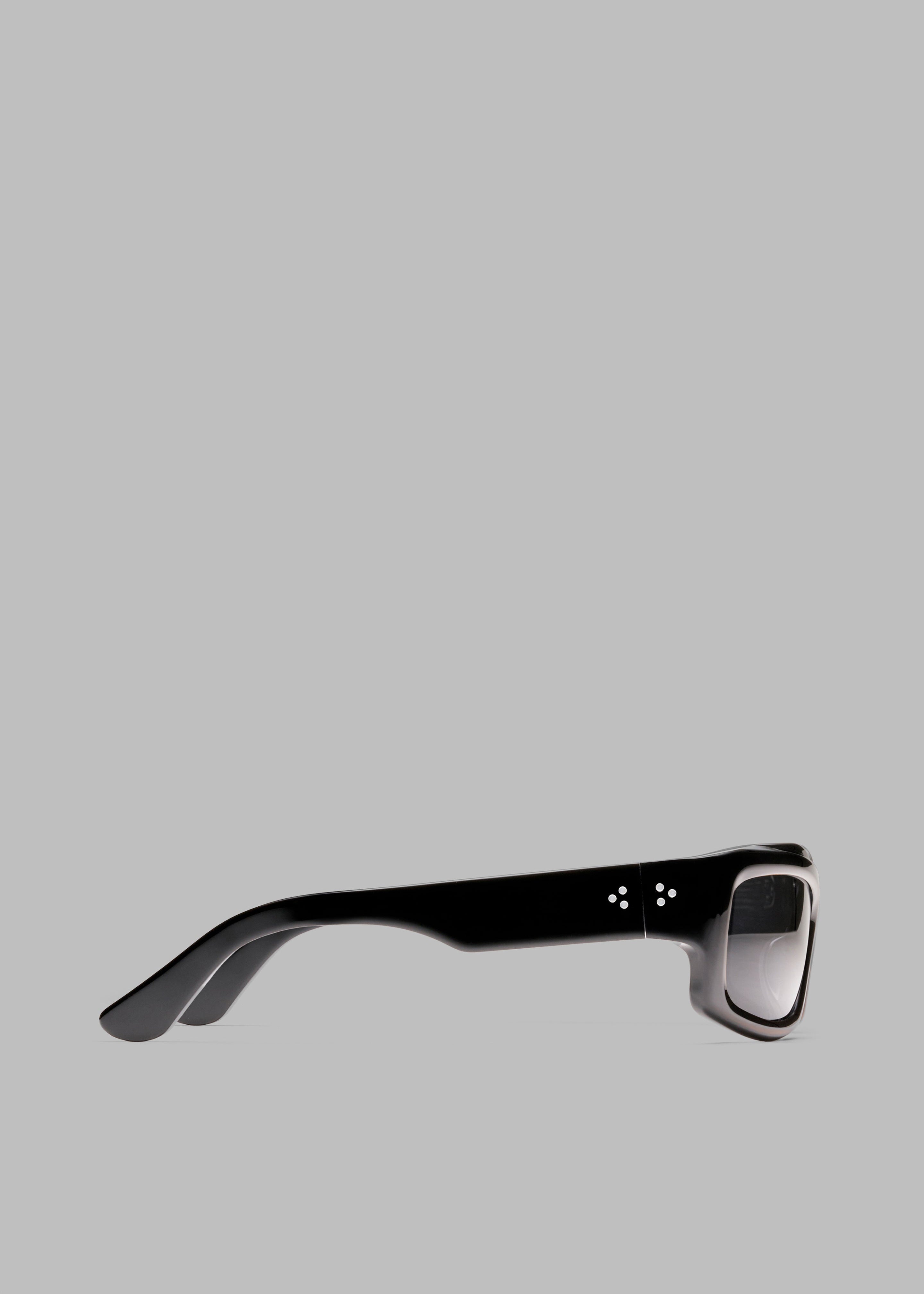 Port Tanger Addis Sunglasses - Black Acetate/Black Lens - 7