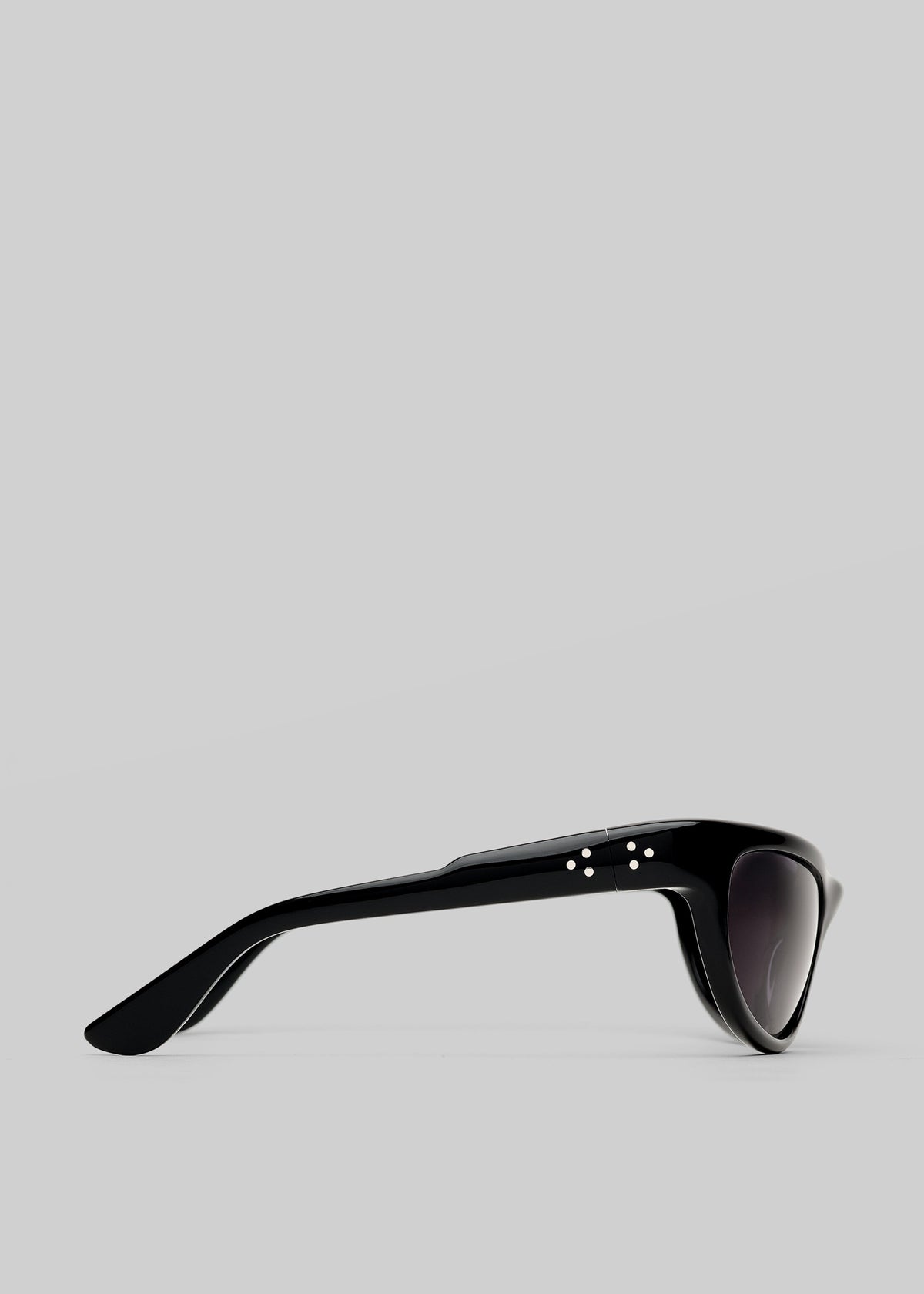 Port Tanger Agha Sunglasses - Black Acetate / Black Lens - 4